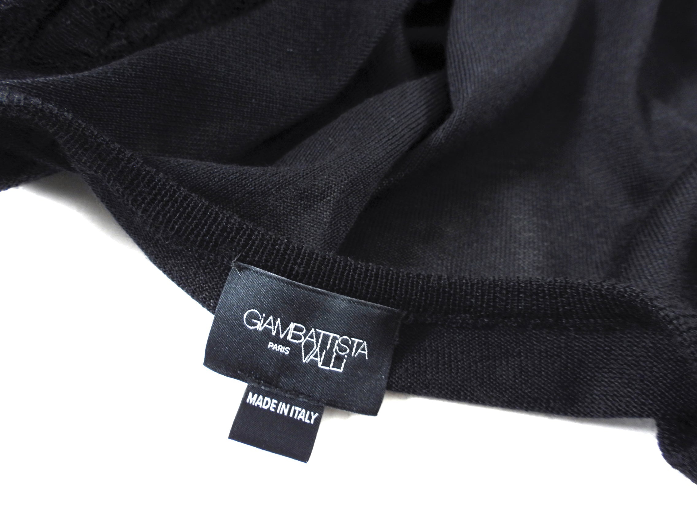 Giambattista Valli Fine Knit igan with Puff Lace Sleeve - IT42 / USA S