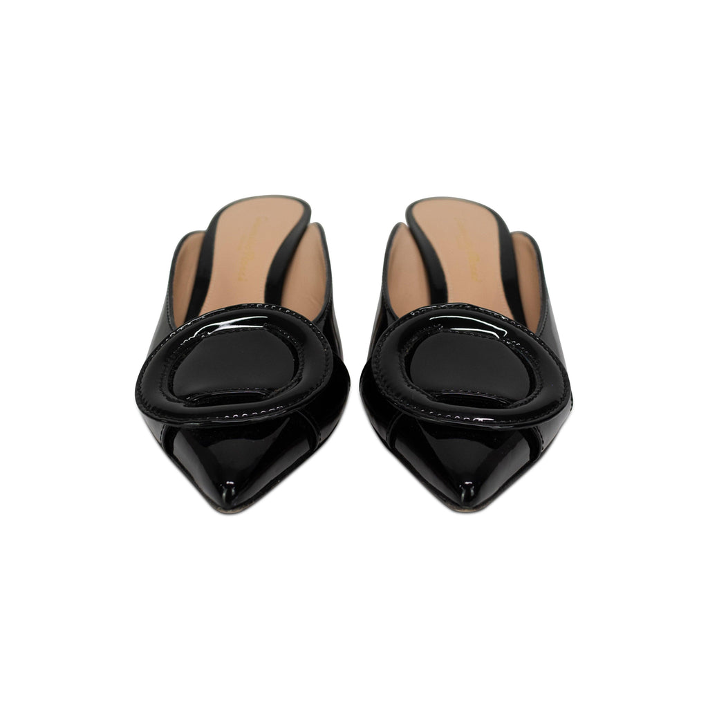 Gianvito Rossi 'Ruby' Mules - 35.5
