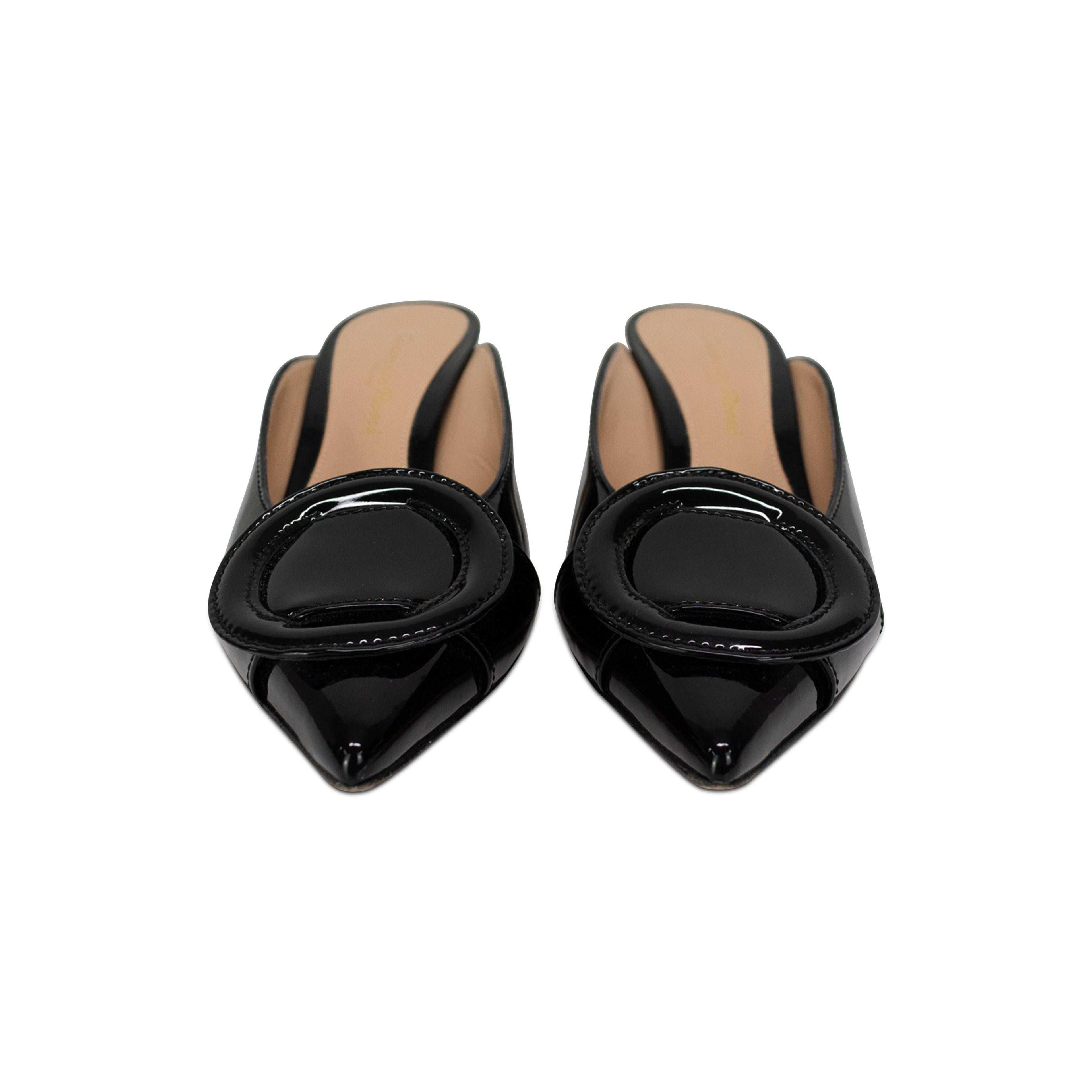 Gianvito Rossi 'Ruby' Mules - 35.5