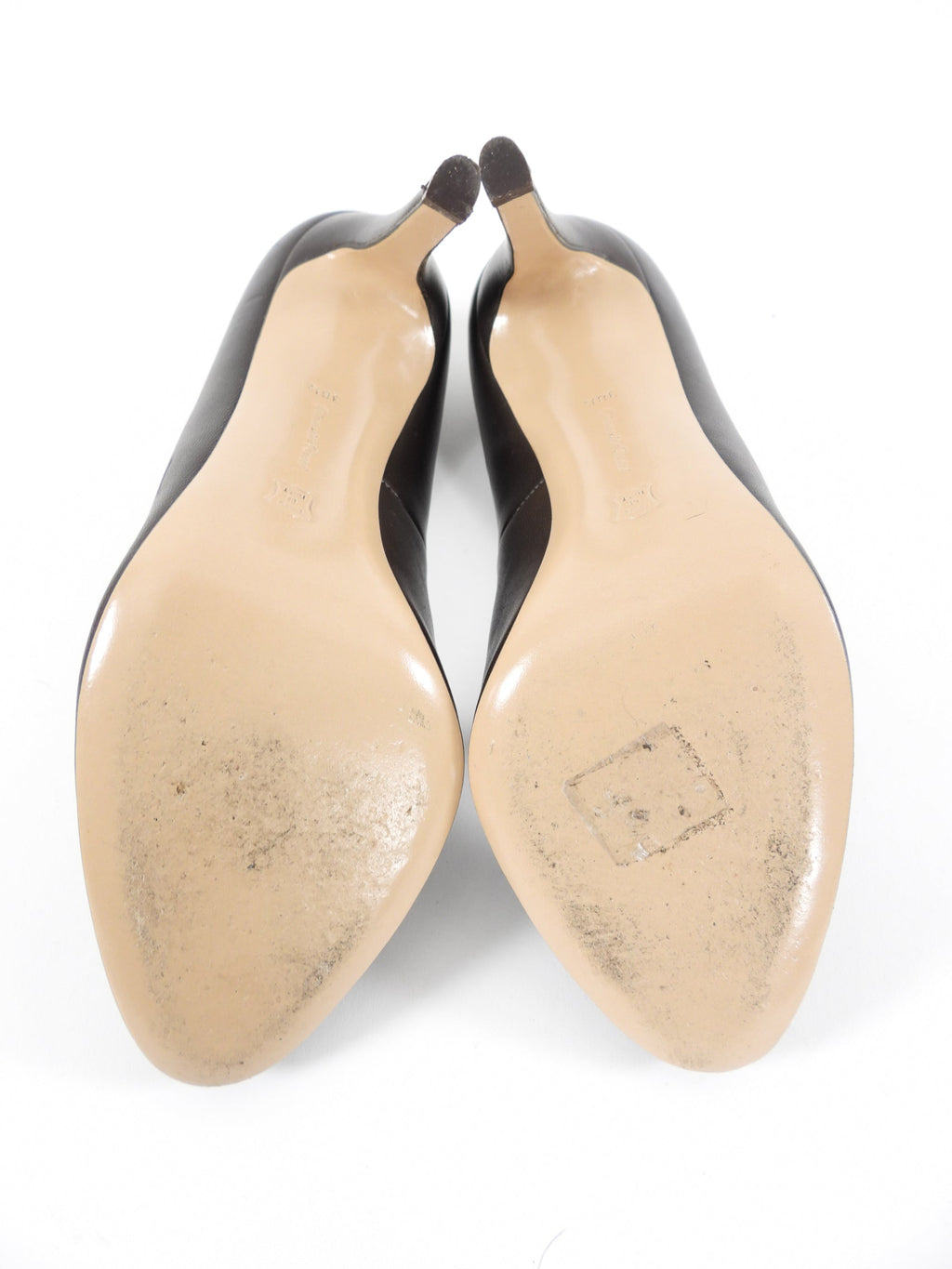 Gianvito Rossi x Altuzarra Brown Leather Suede Pumps - 38.5 / 8