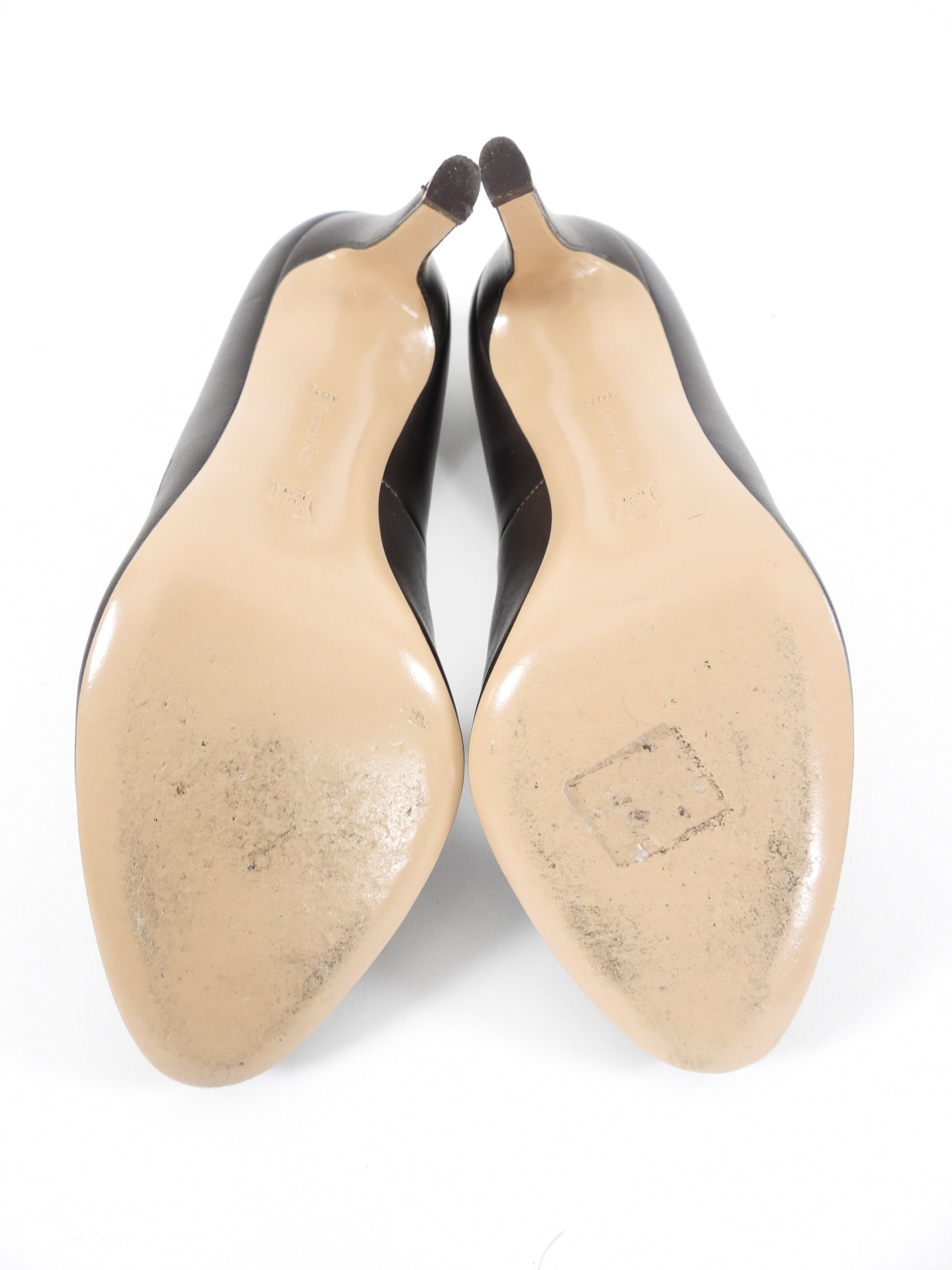 Gianvito Rossi x Altuzarra Brown Leather Suede Pumps - 38.5 / 8