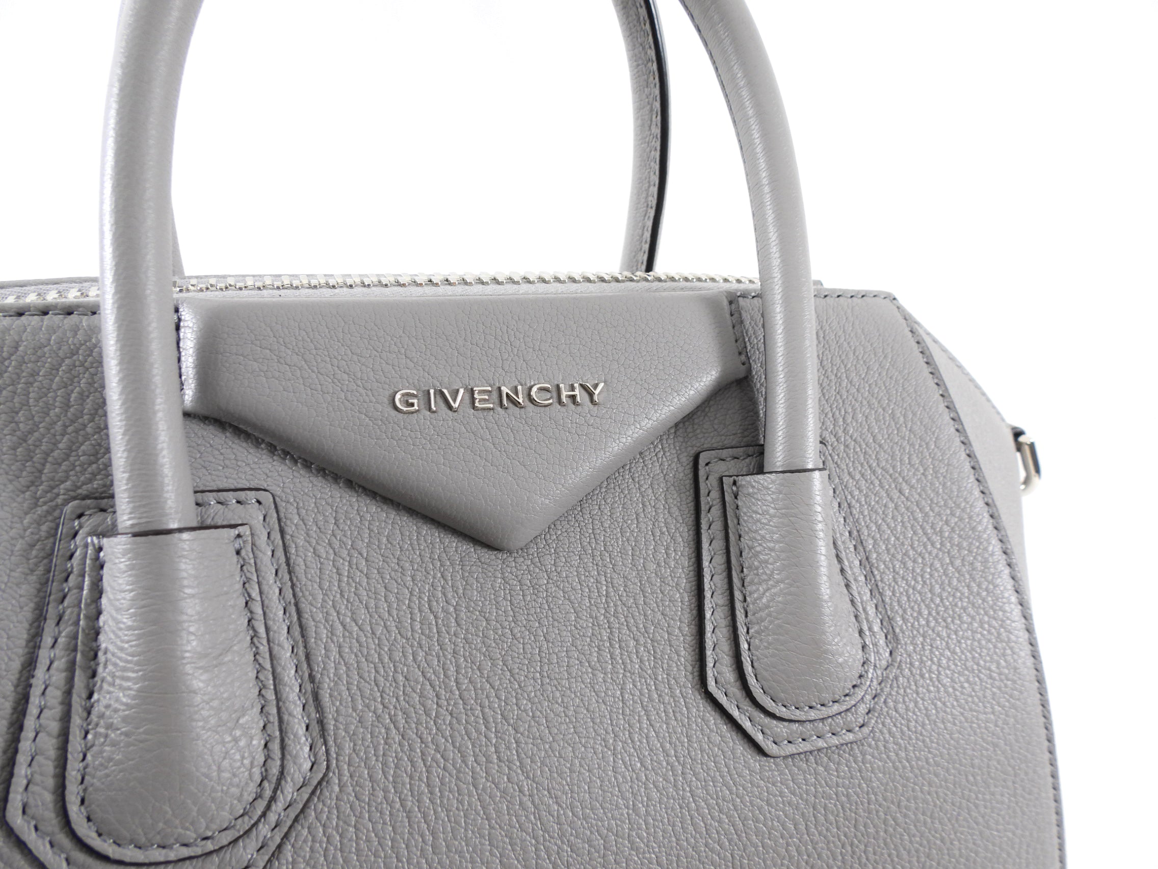 Givenchy Pearl Grey Medium Antigona Bag