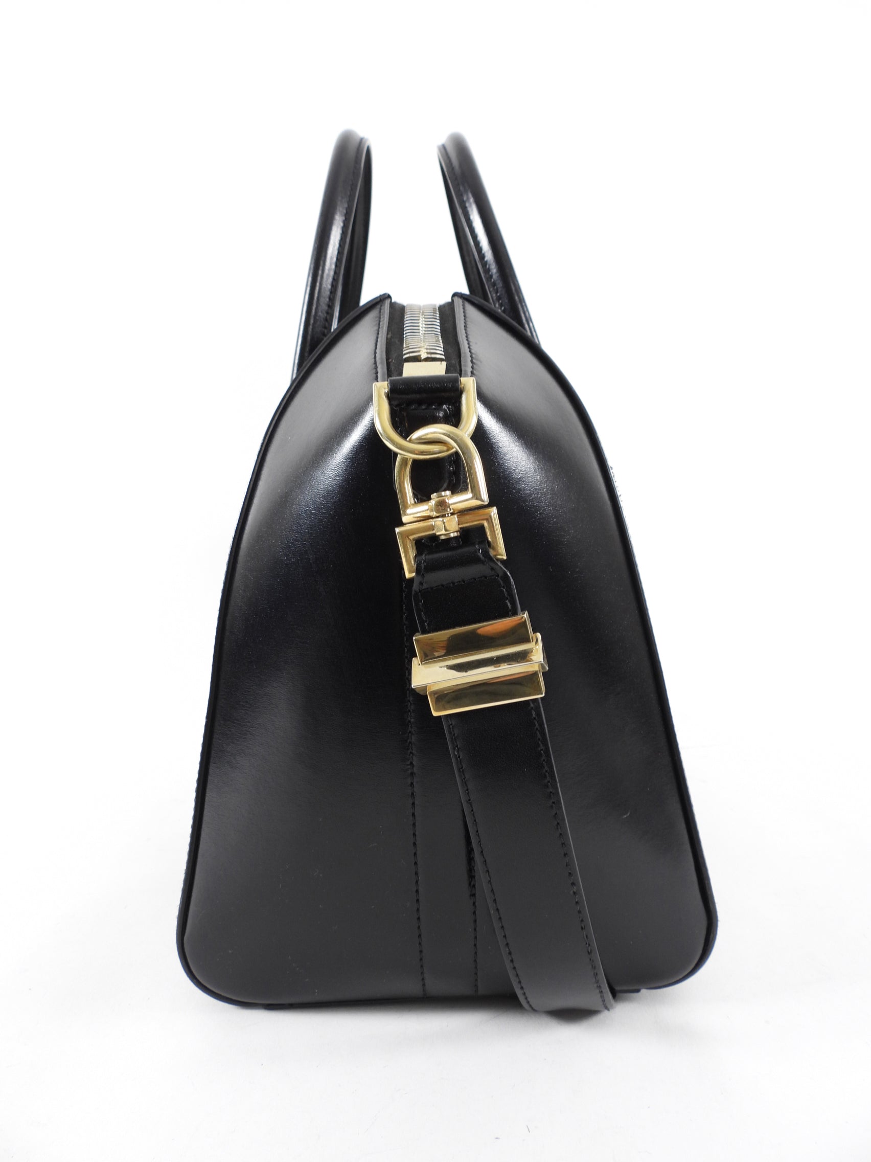 Givenchy Antigona Medium Black Smooth Leather Bag