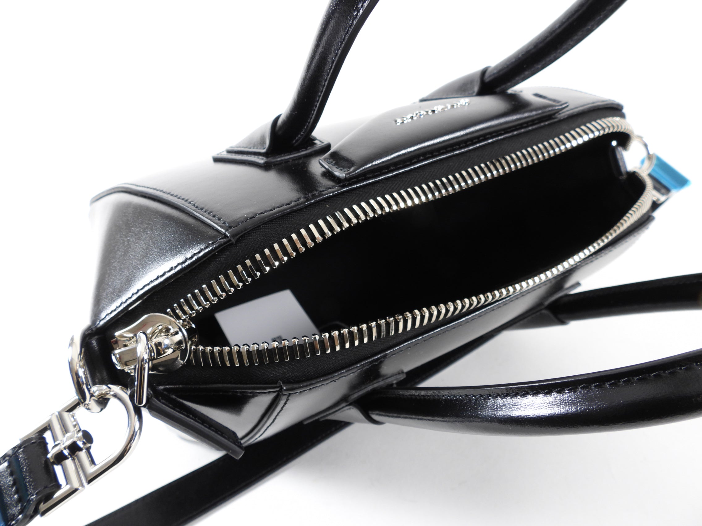 Givenchy Black Leather Small Antigona Bag