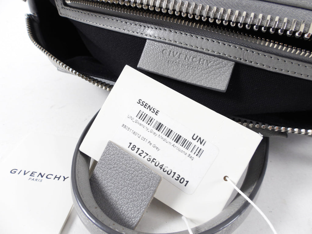 Givenchy Pearl Grey Medium Antigona Bag
