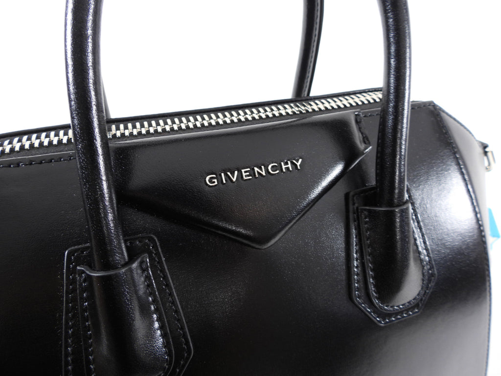 Givenchy Black Leather Small Antigona Bag