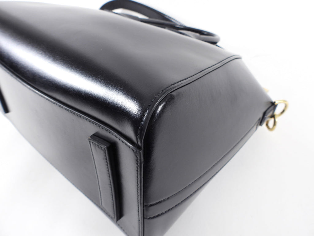 Givenchy Antigona Medium Black Smooth Leather Bag