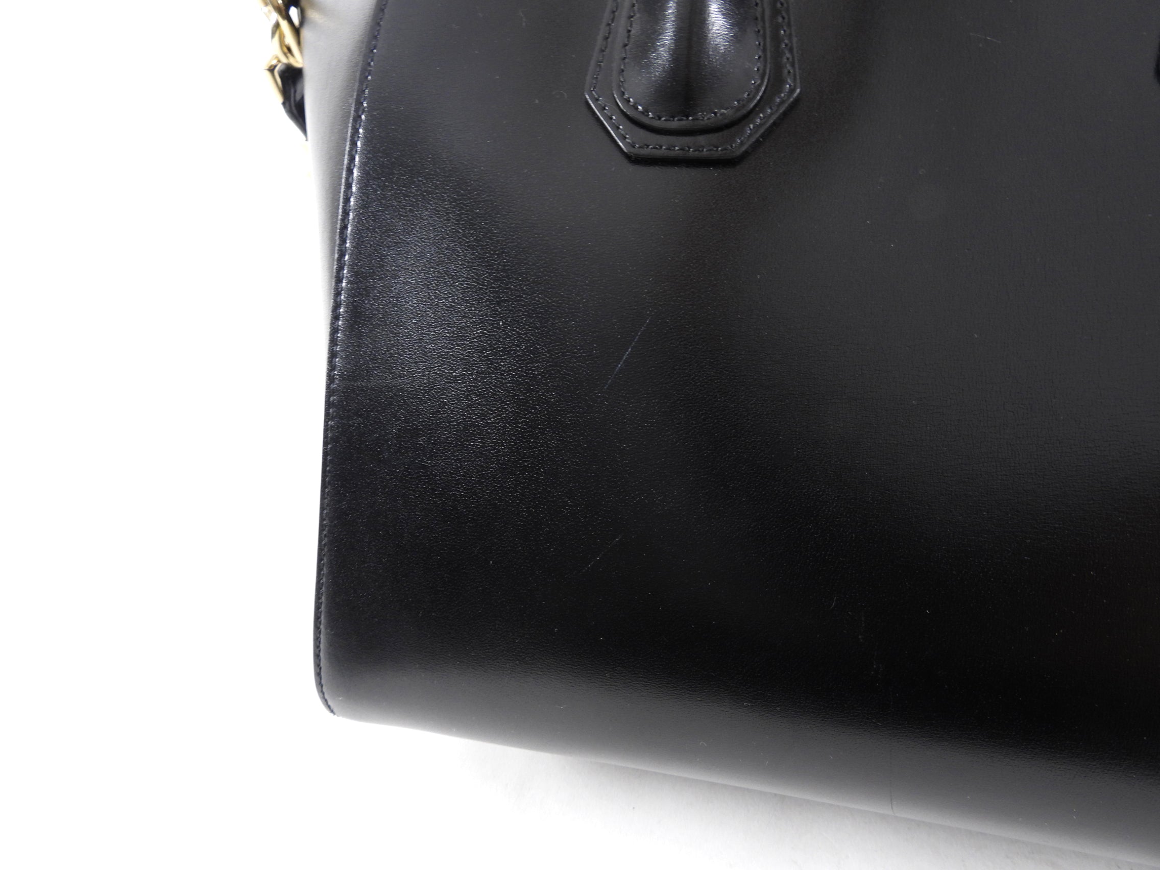 Givenchy Black Antigona Medium Smooth Leather Bag