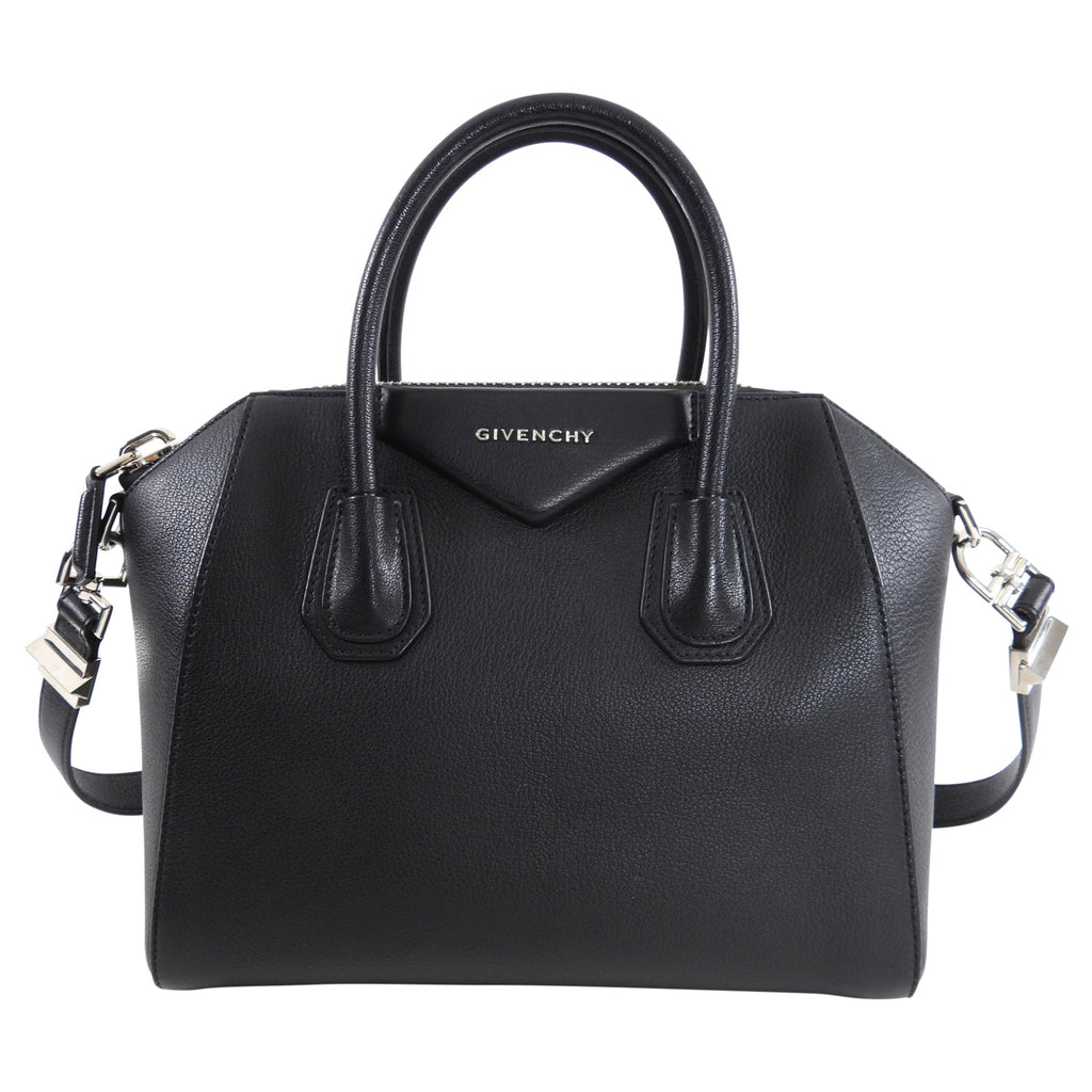 Givenchy Black Leather Antigona Small Bag