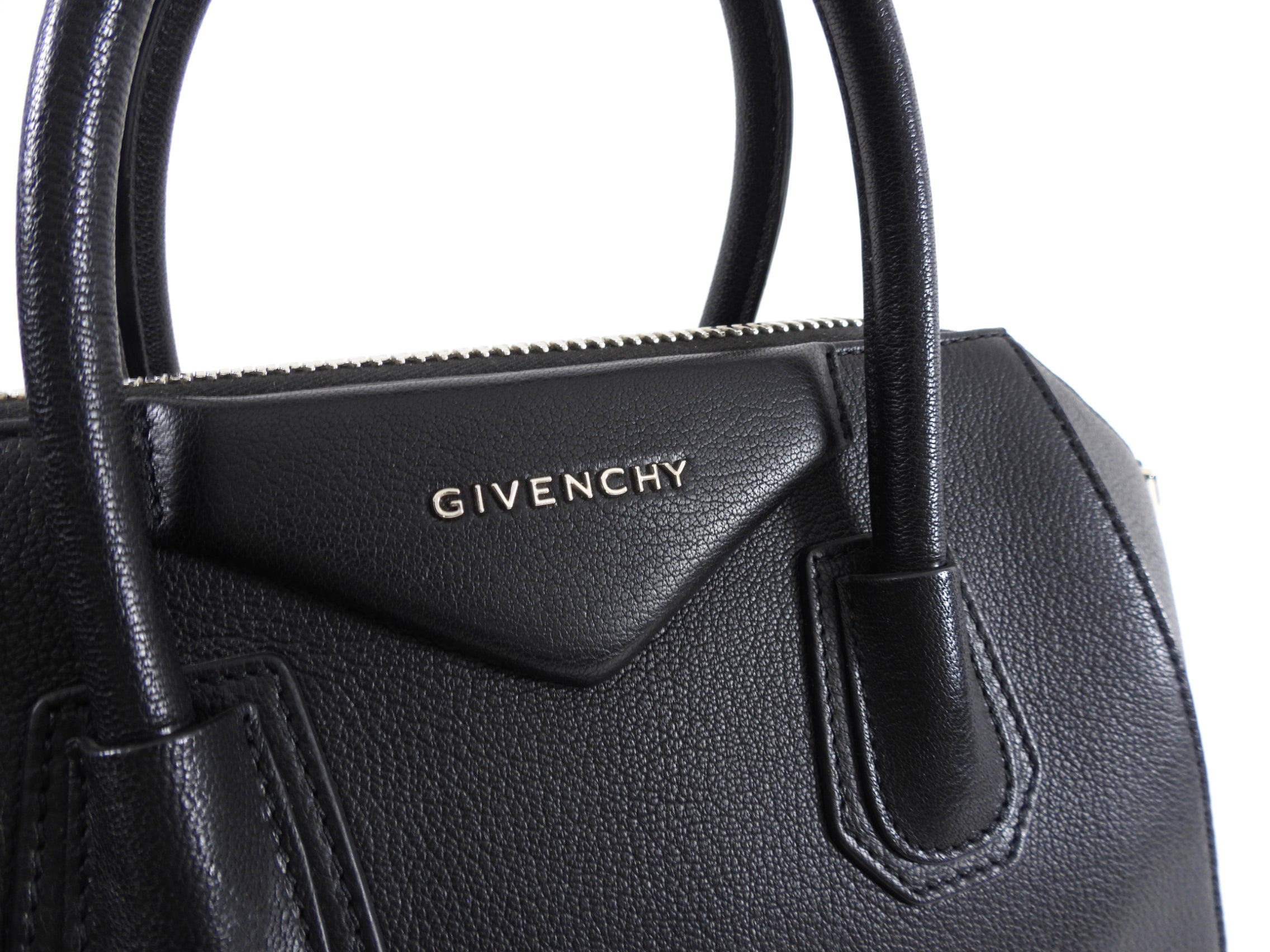 Givenchy Black Leather Antigona Small Bag