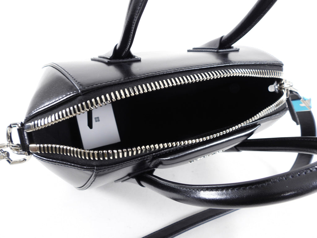 Givenchy Black Leather Small Antigona Bag