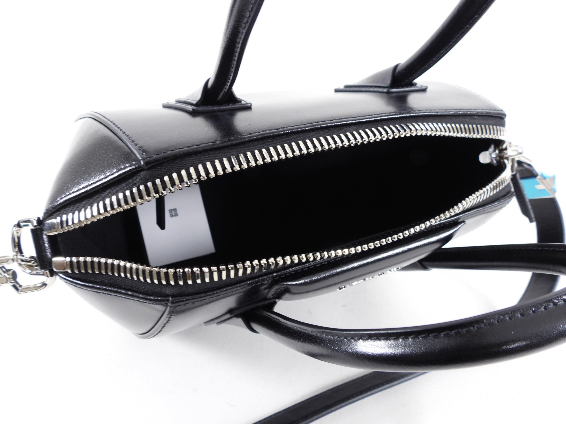 Givenchy Black Leather Small Antigona Bag
