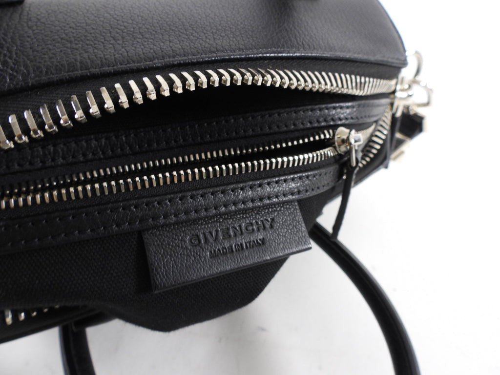 Givenchy Black Leather Antigona Small Bag