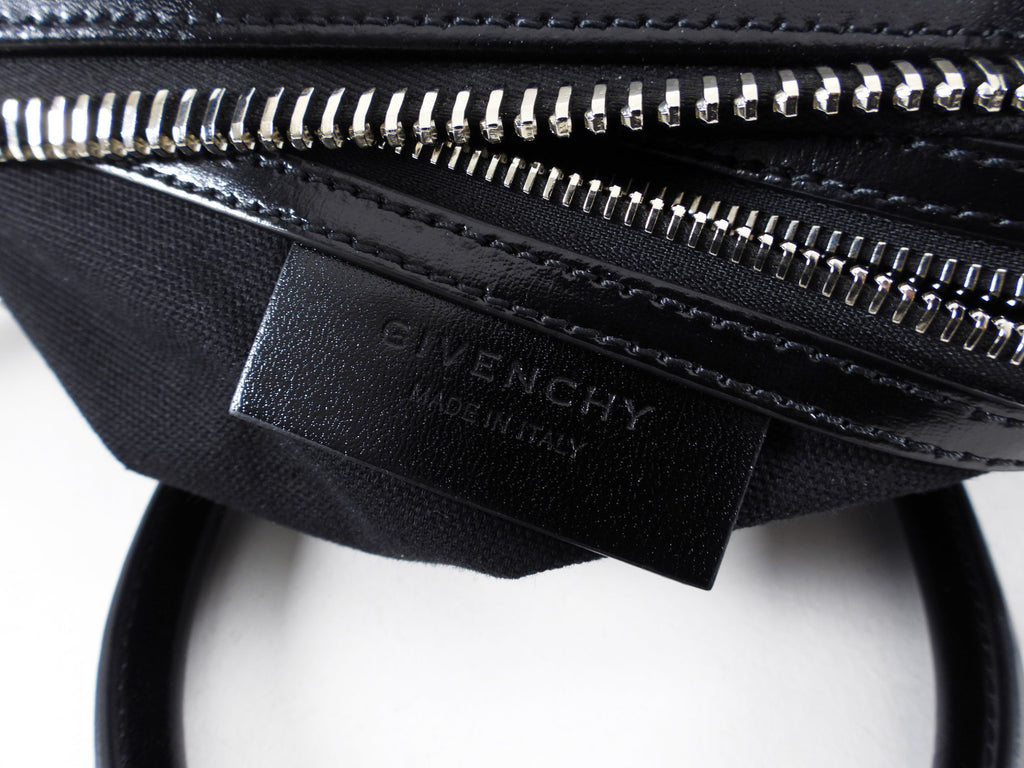 Givenchy Black Leather Small Antigona Bag