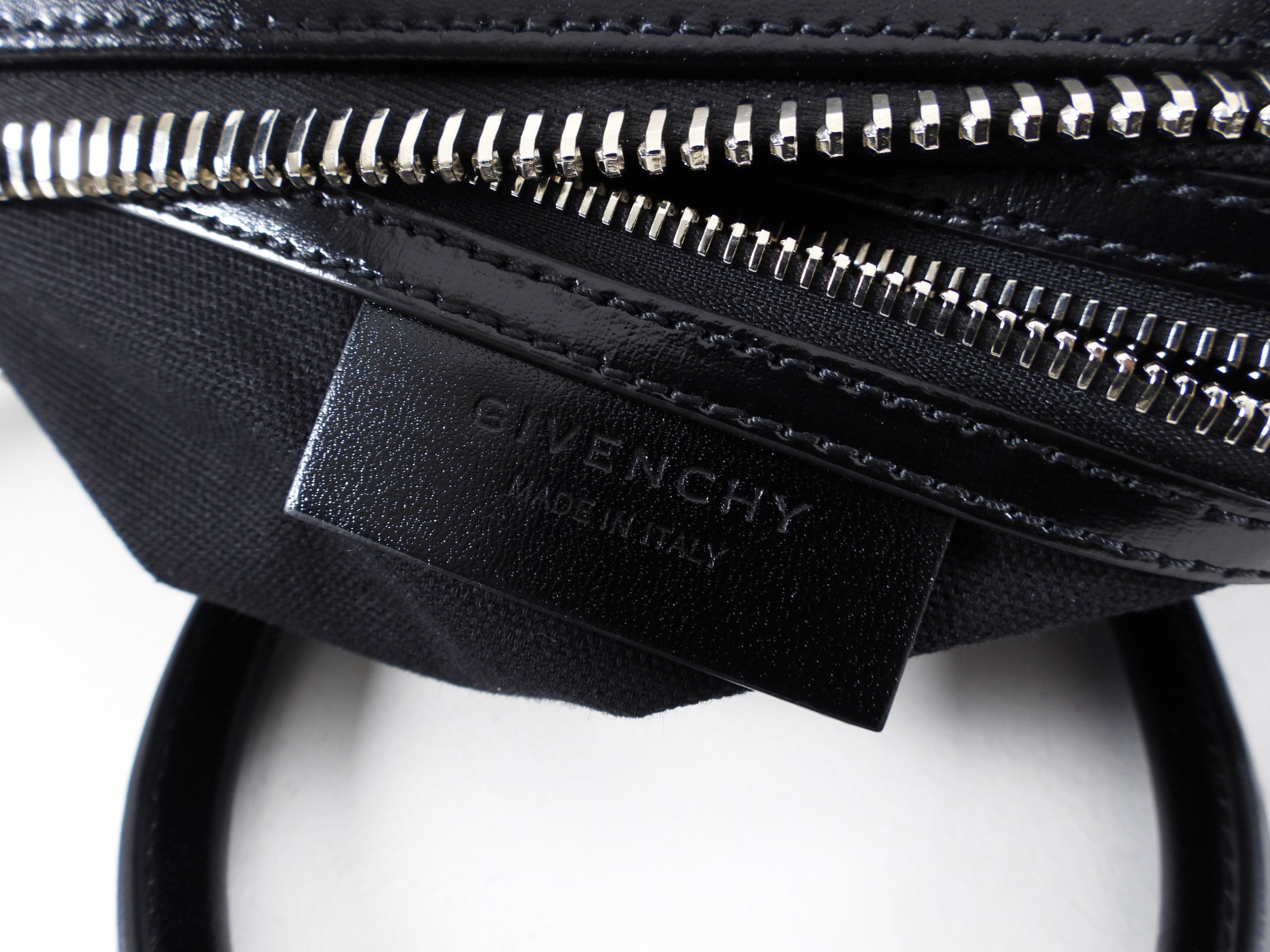 Givenchy Black Leather Small Antigona Bag