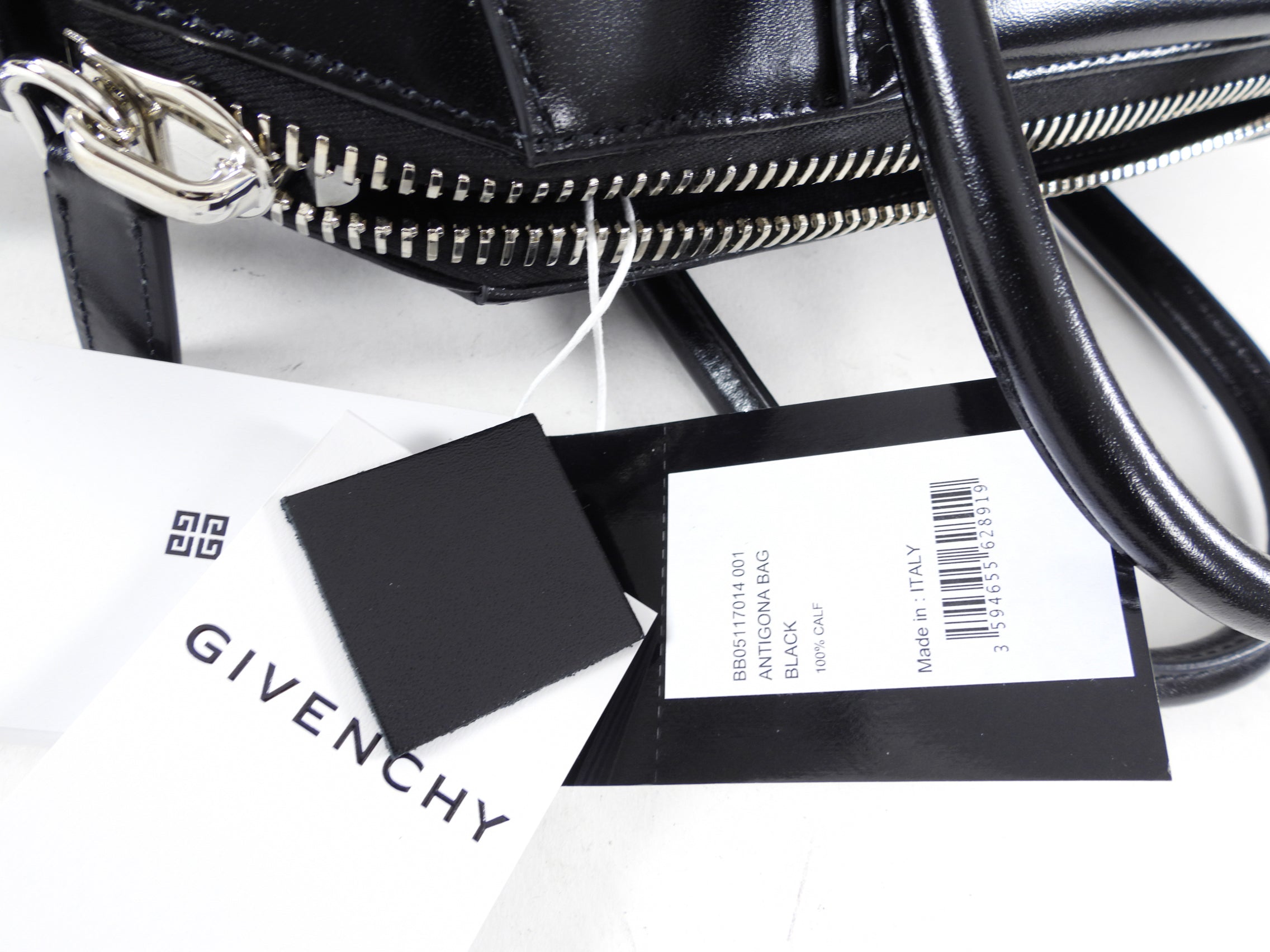 Givenchy Black Leather Small Antigona Bag