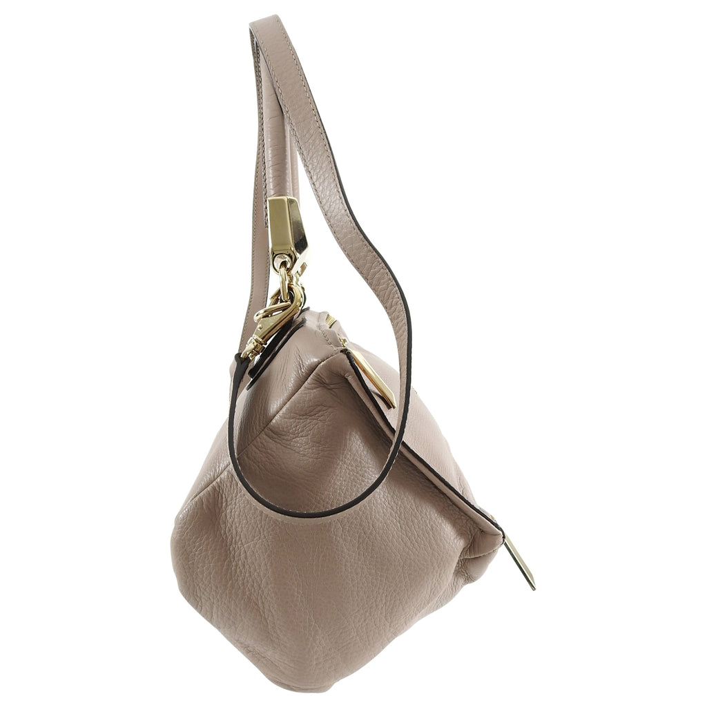 Givenchy Light Taupe / Beige Leather Small Pandora Bag