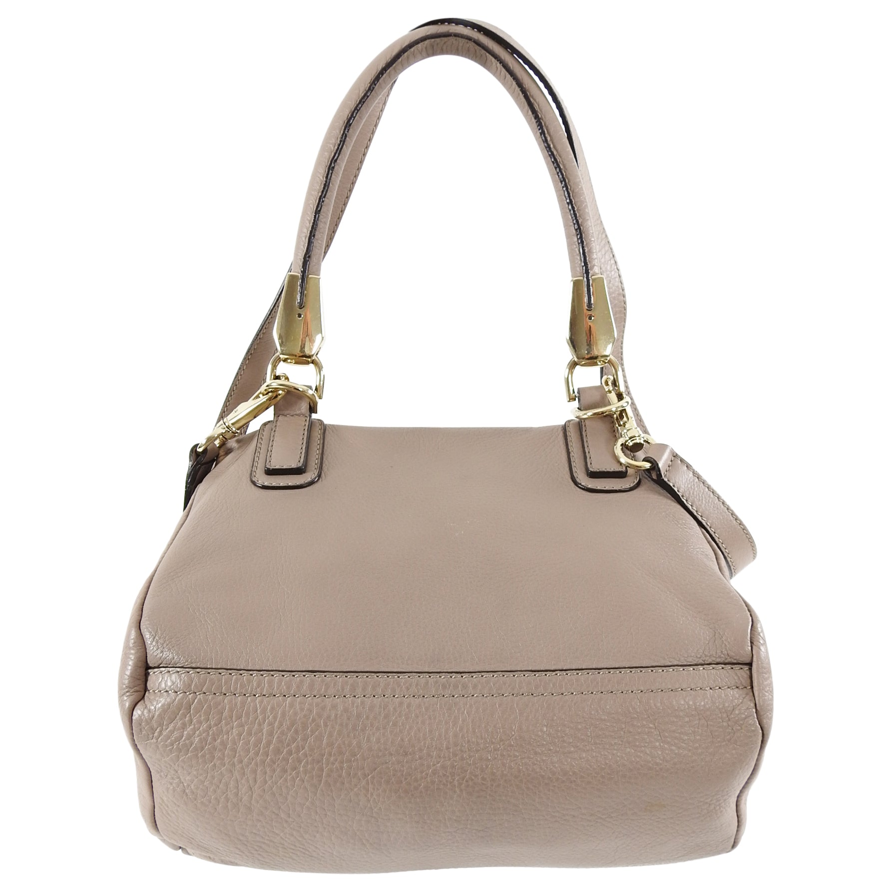 Givenchy Light Taupe / Beige Leather Small Pandora Bag