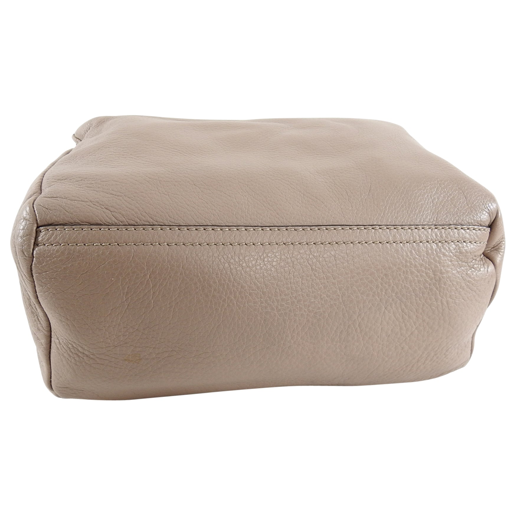 Givenchy Light Taupe / Beige Leather Small Pandora Bag
