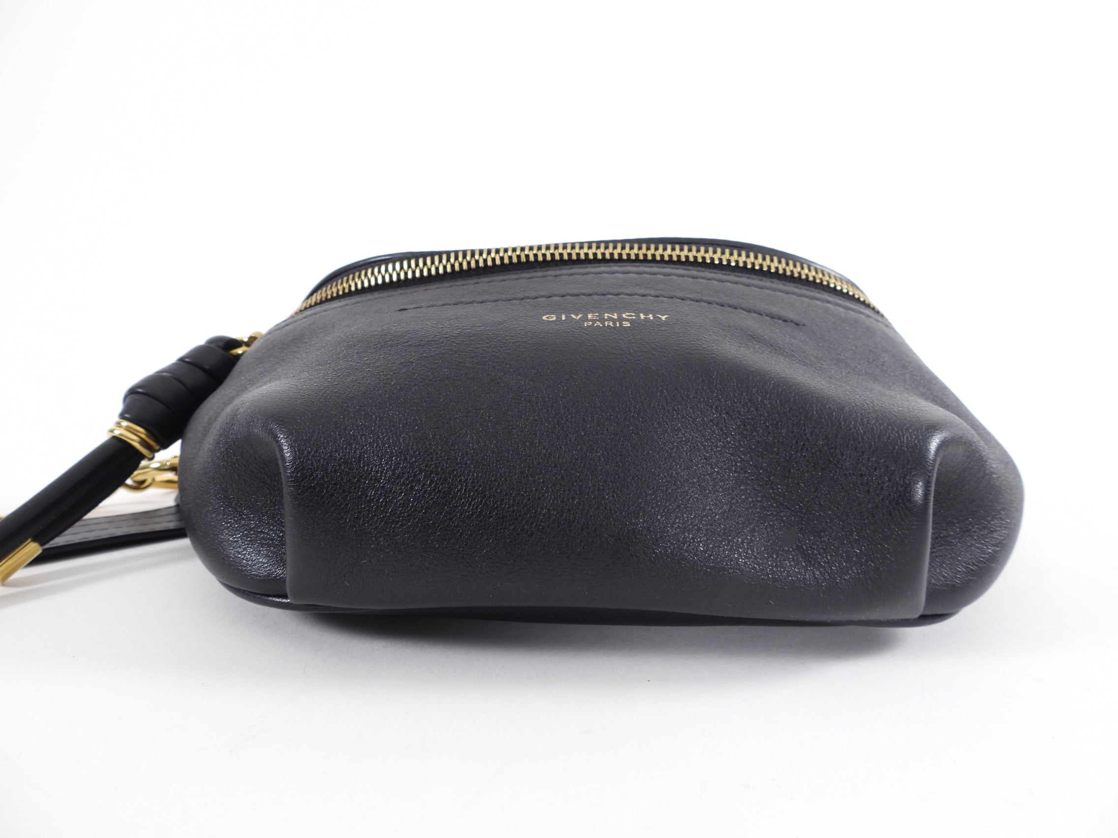 Givenchy Whip Mini Black Leather Belt Bag