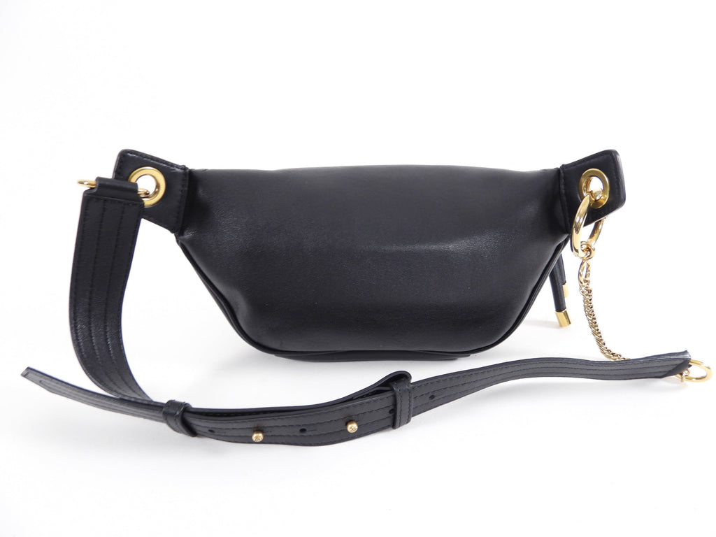 Givenchy Whip Mini Black Leather Belt Bag