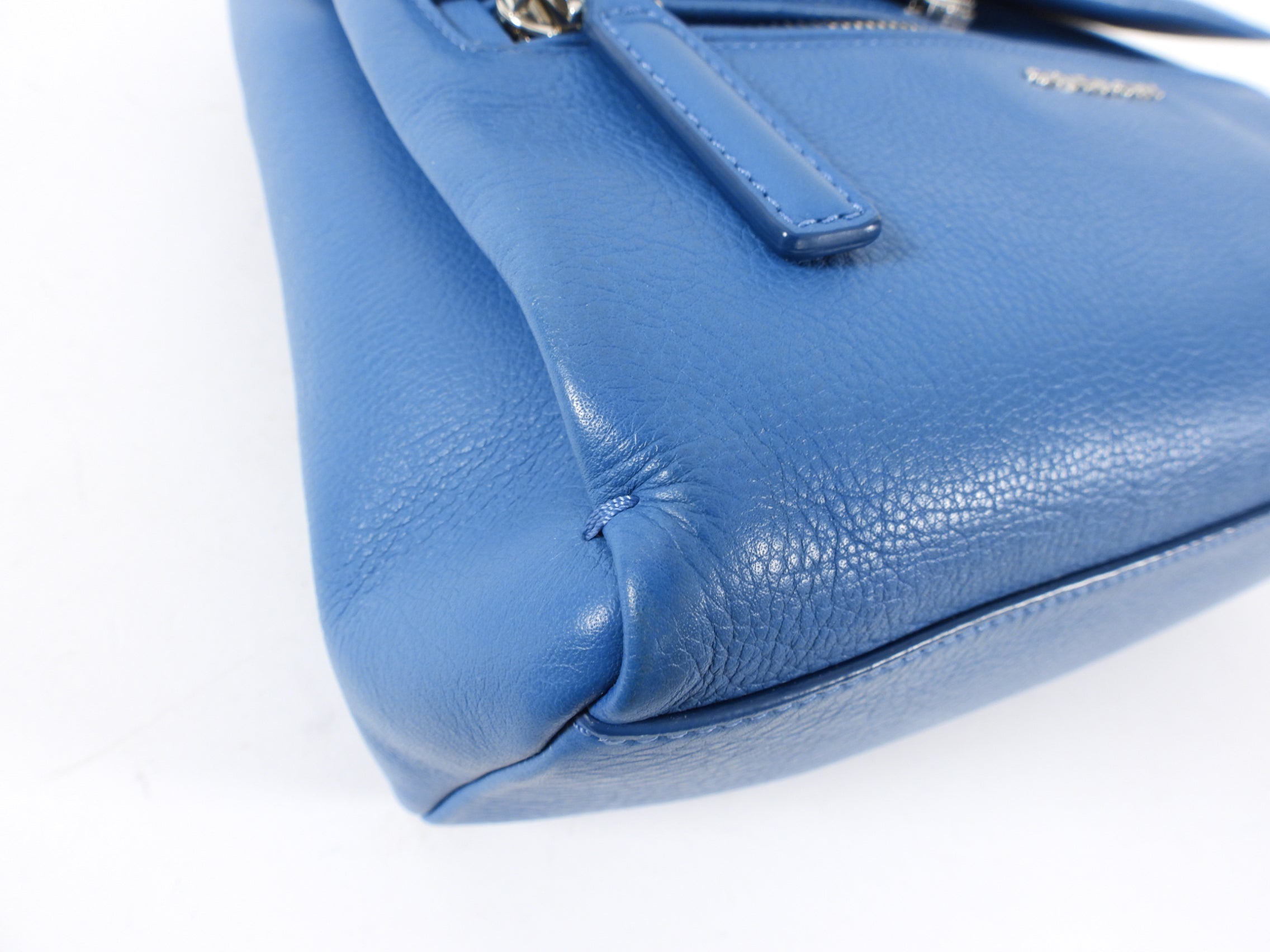 Givenchy Blue Leather Pandora Pure Crossbody Bag