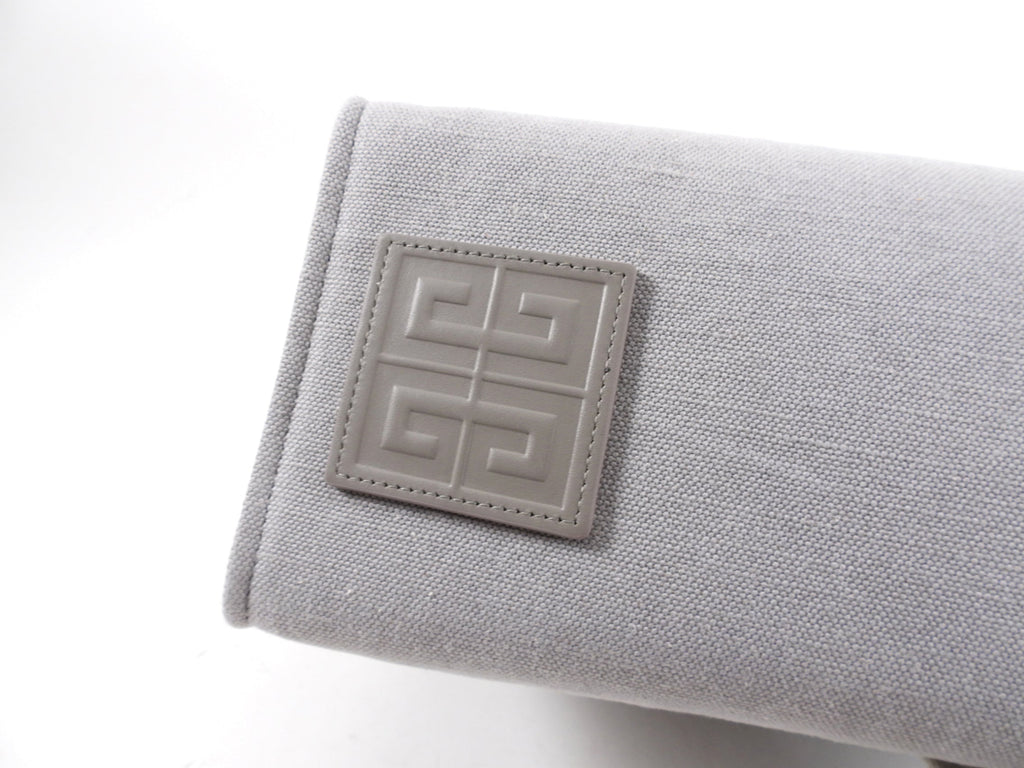Givenchy Light Grey Canvas Medium G-Tote Bag