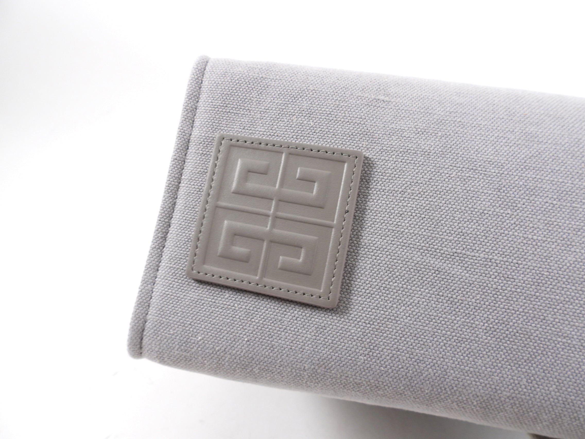 Givenchy Light Grey Canvas Medium G-Tote Bag