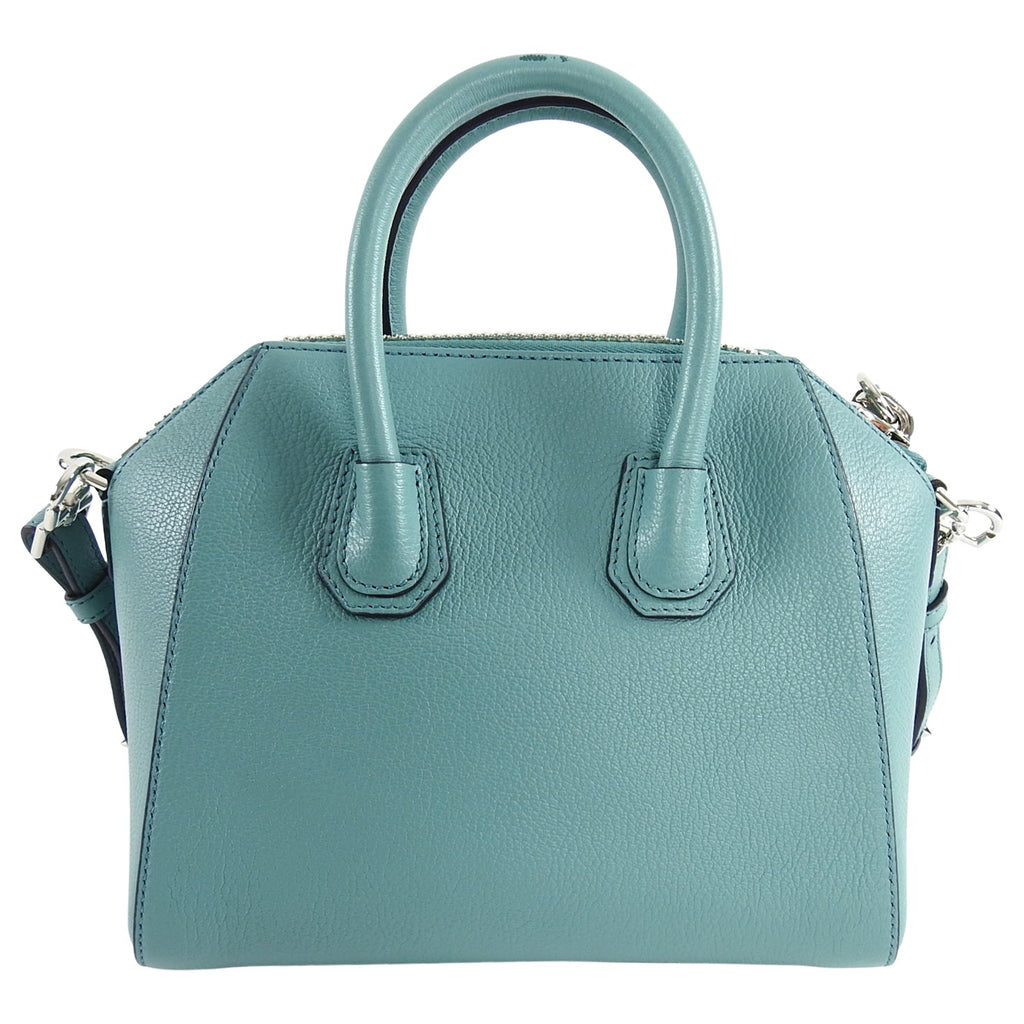 Givenchy Aqua Blue Antigona Mini Crossbody Bag