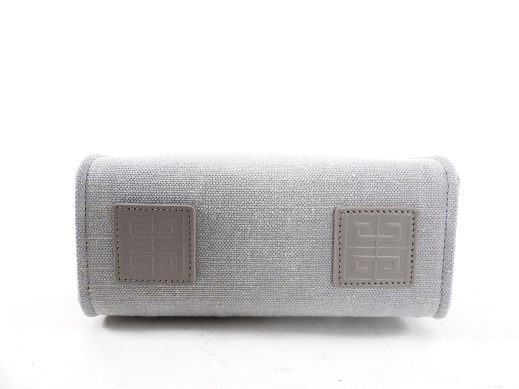Givenchy Light Grey Canvas Mini G-Tote Bag