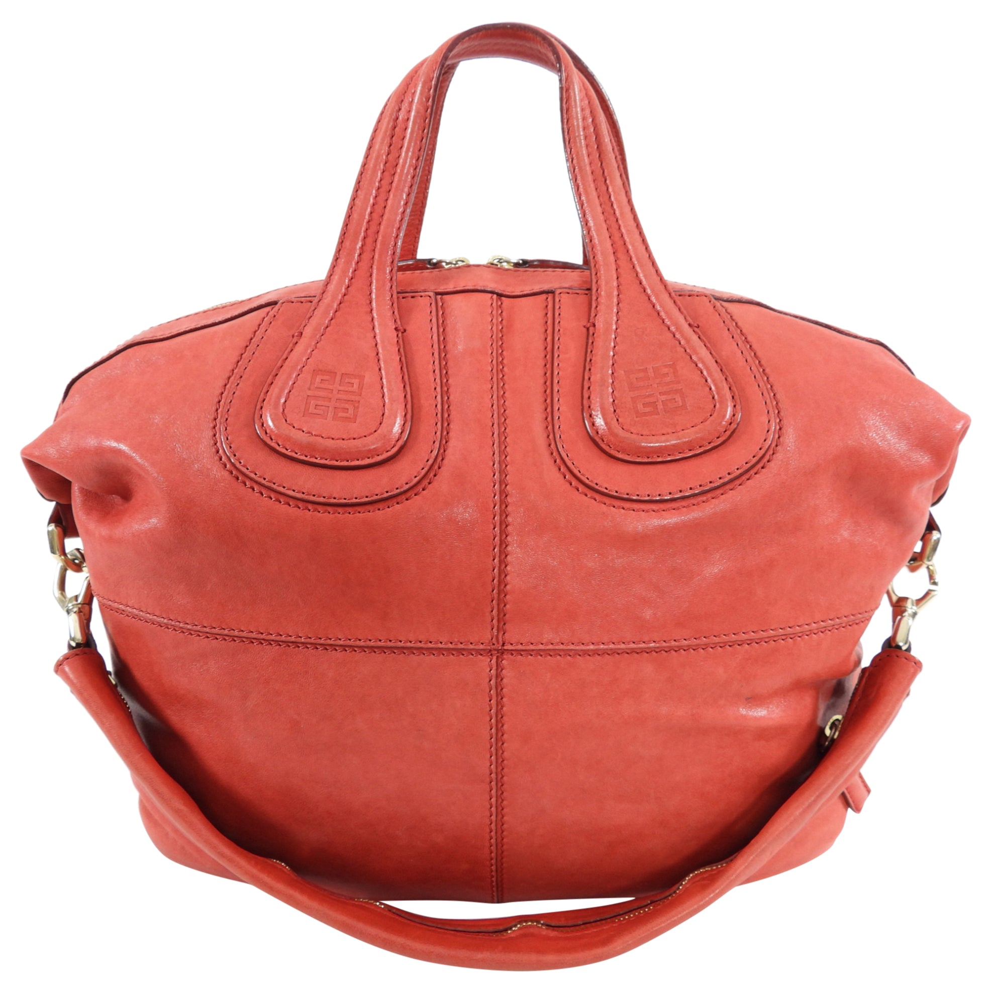 Givenchy Nightingale Red Leather Bag