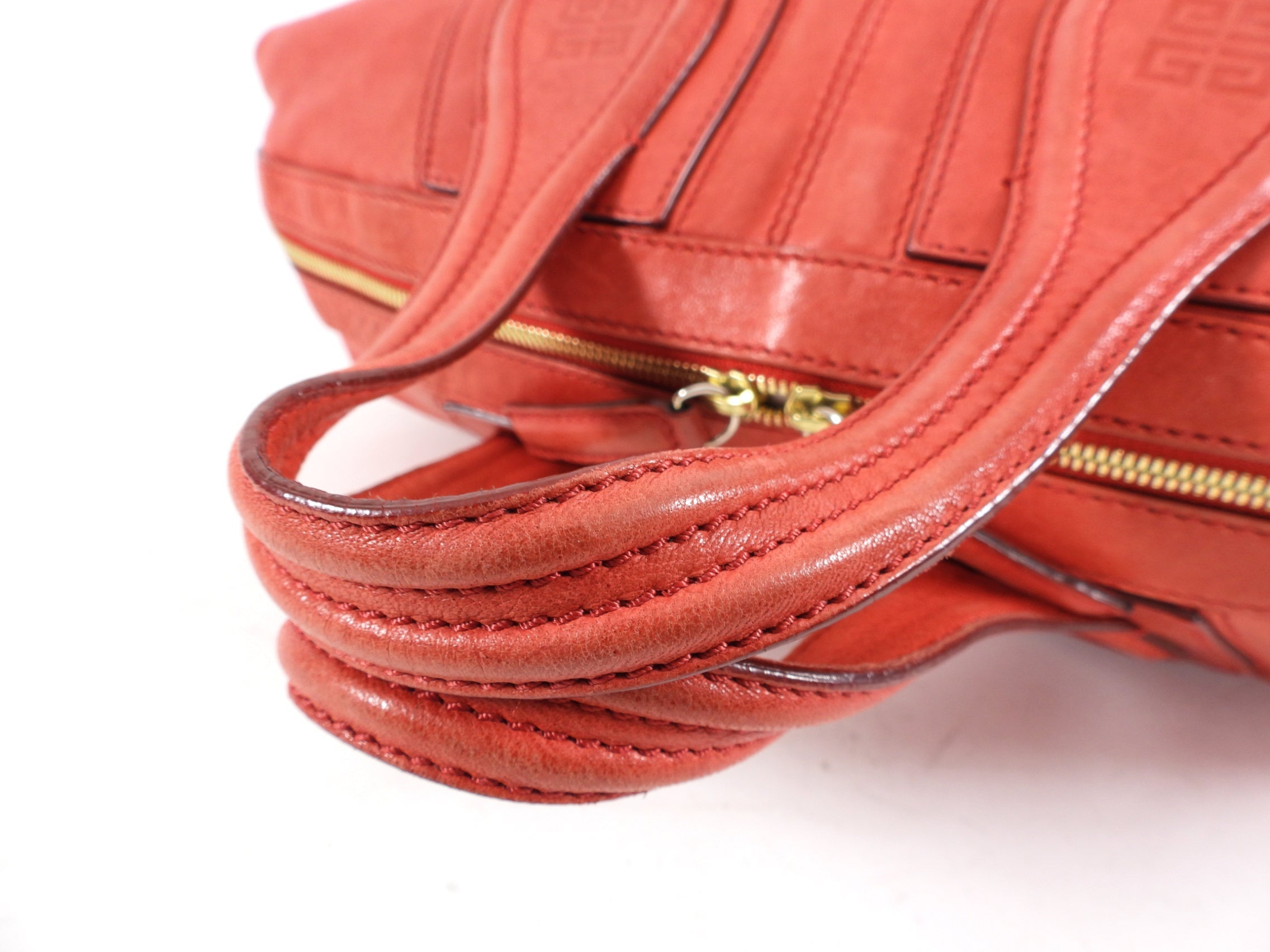 Givenchy Nightingale Red Leather Bag
