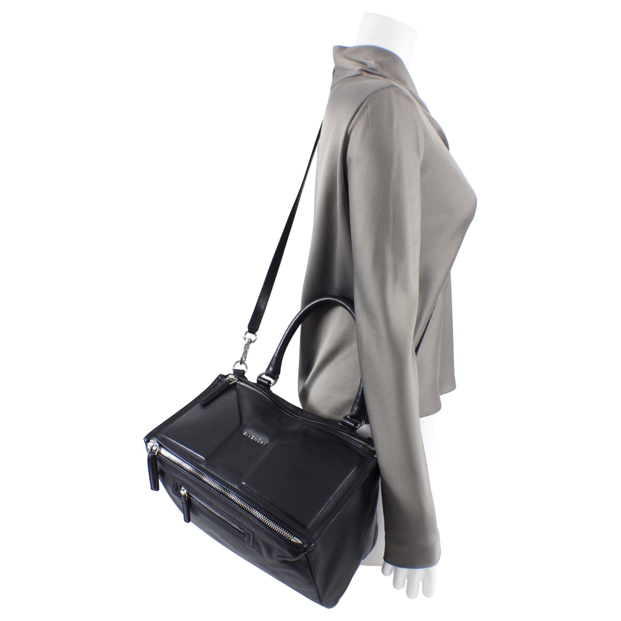 Givenchy 3D Animation Black Pandora Large Bag