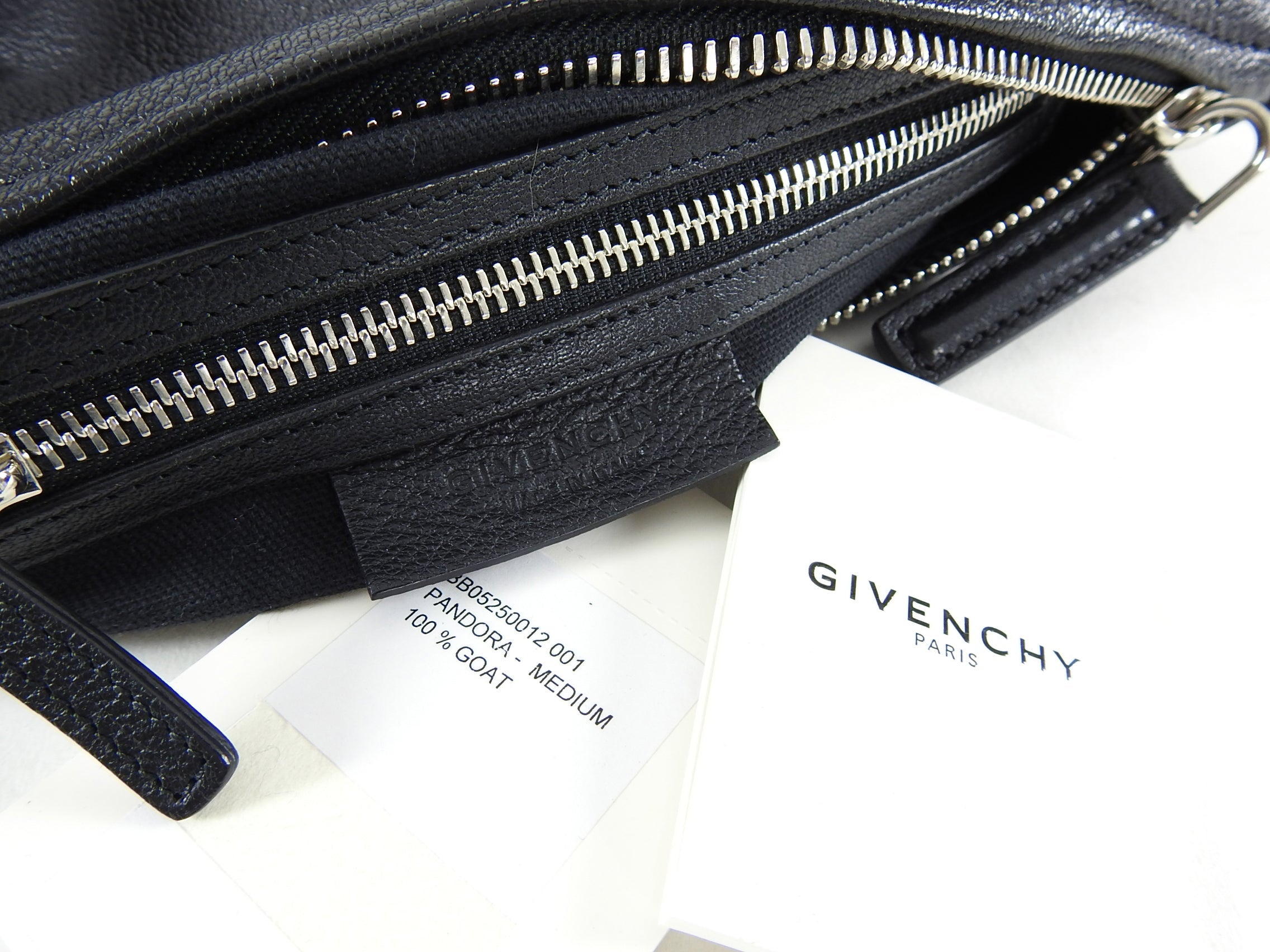 Givenchy Medium Pandora Black Leather Bag