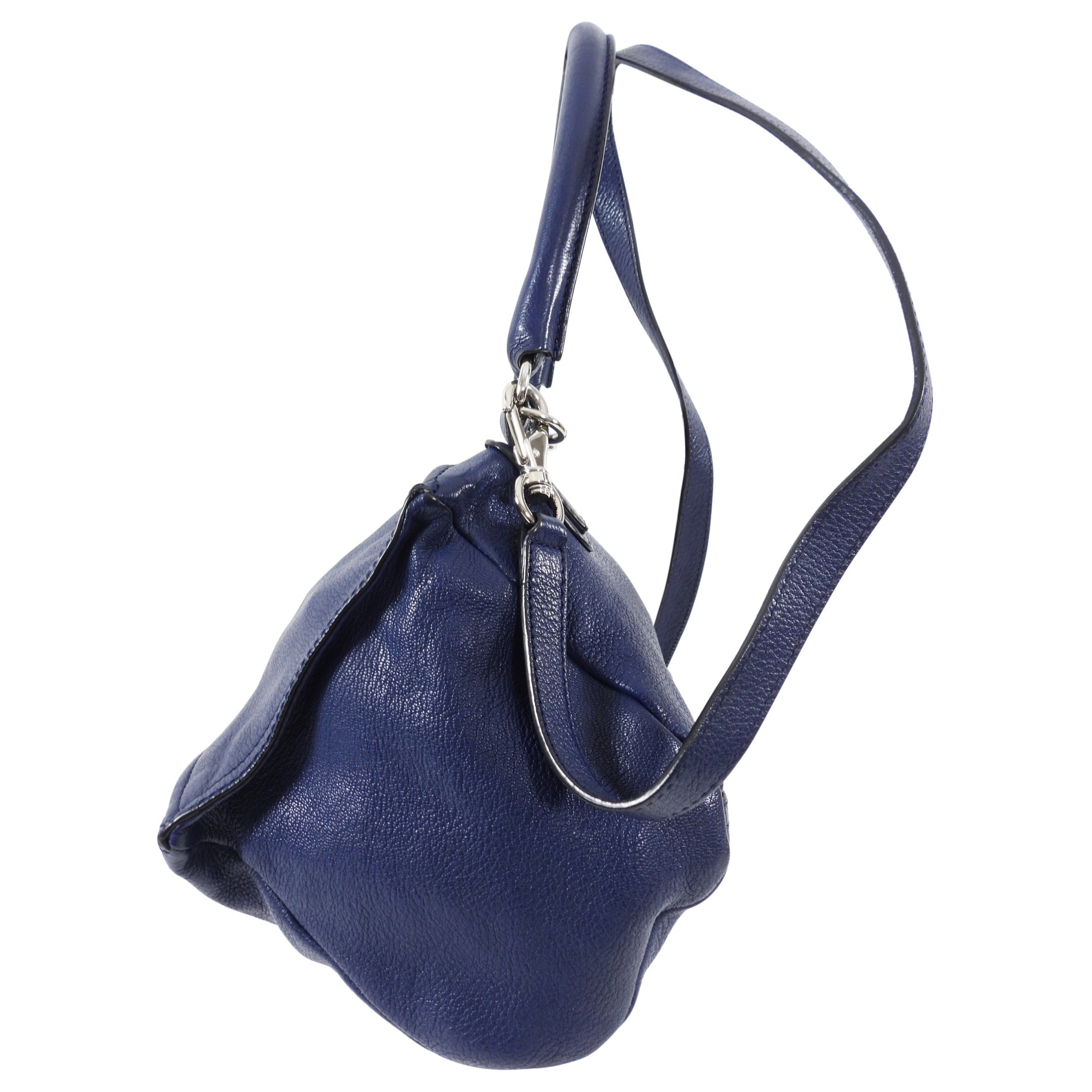 Givenchy Dark Blue Small Pandora Leather Bag