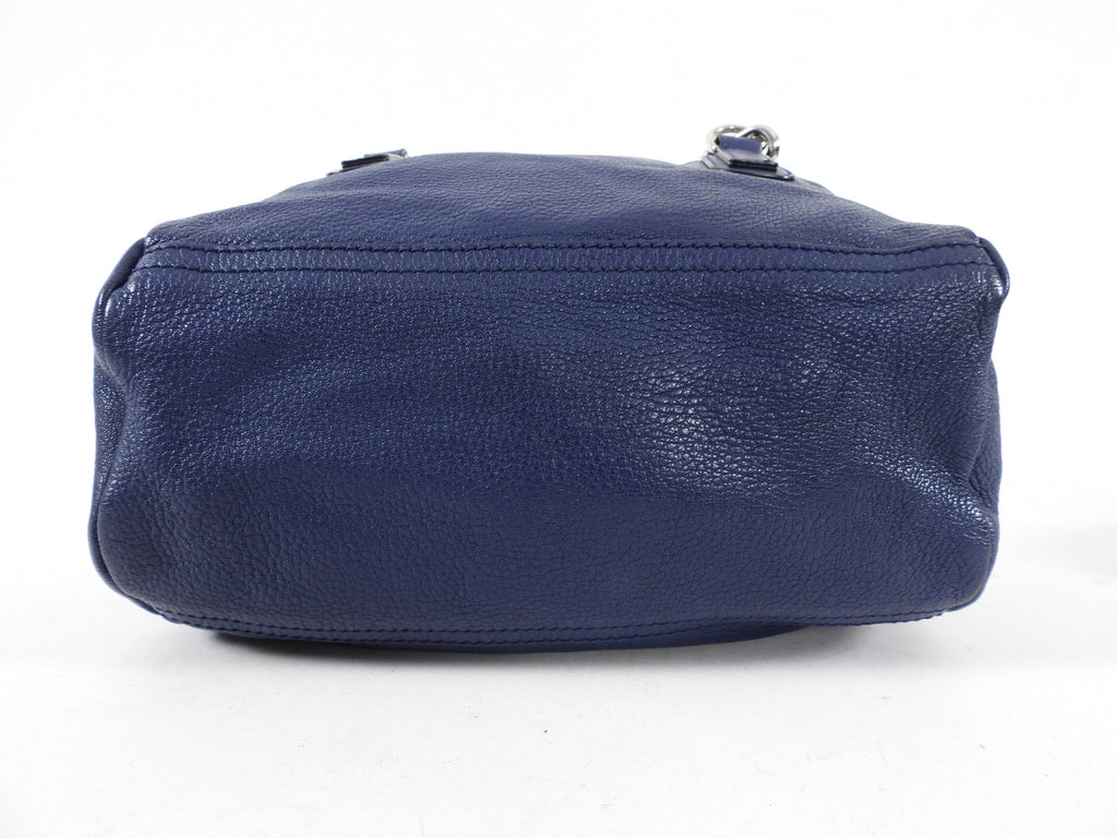 Givenchy Dark Blue Small Pandora Leather Bag