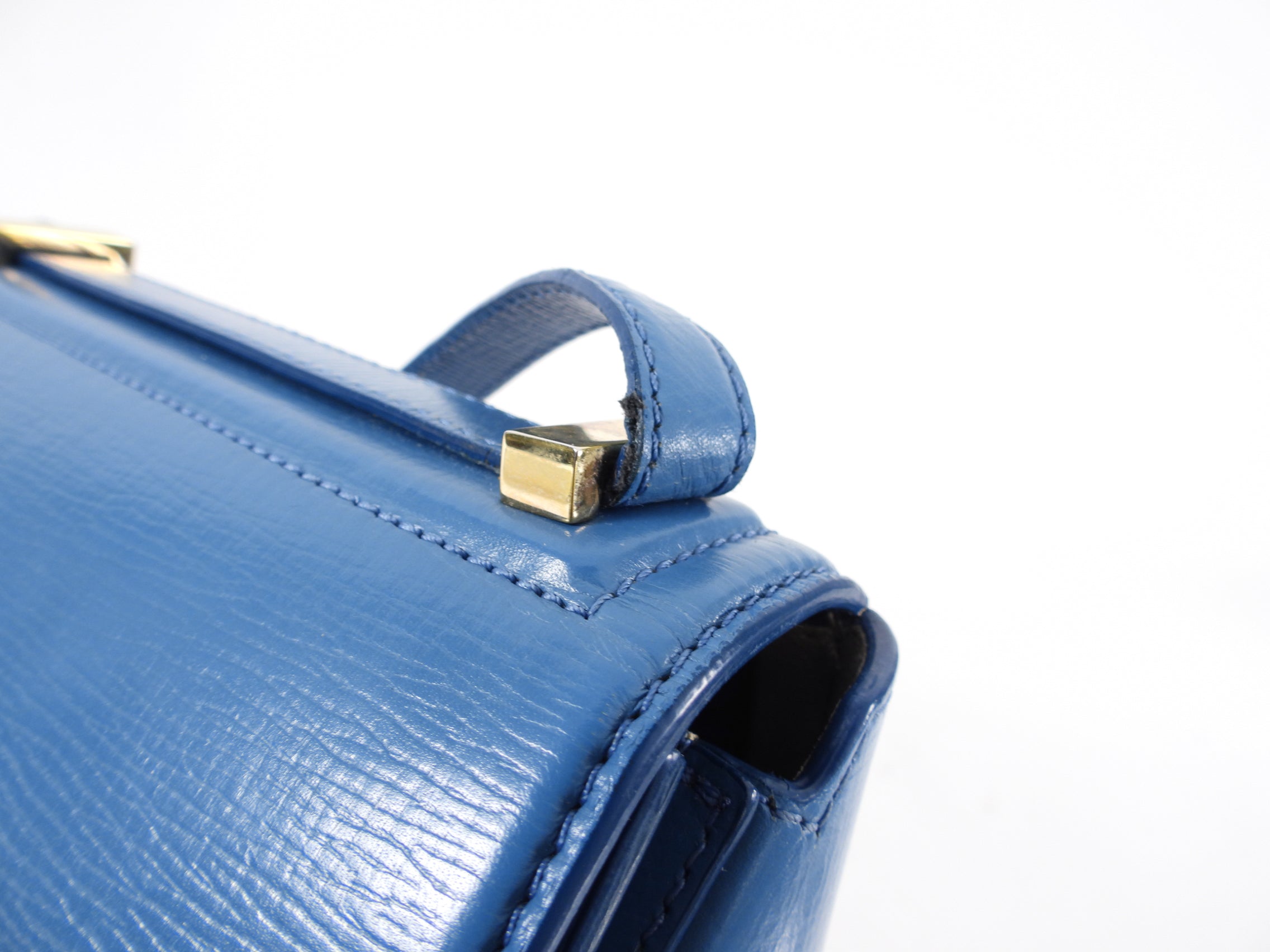Givenchy Mini Pandora Box Blue Crossbody Bag
