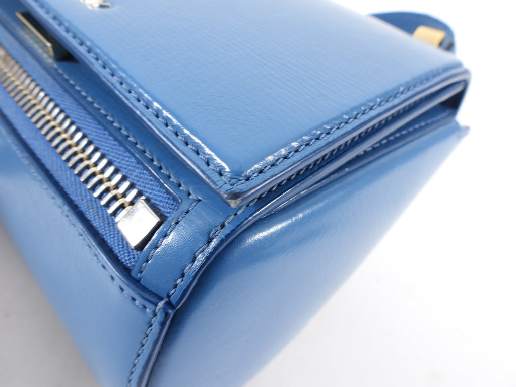Givenchy Mini Pandora Box Blue Crossbody Bag
