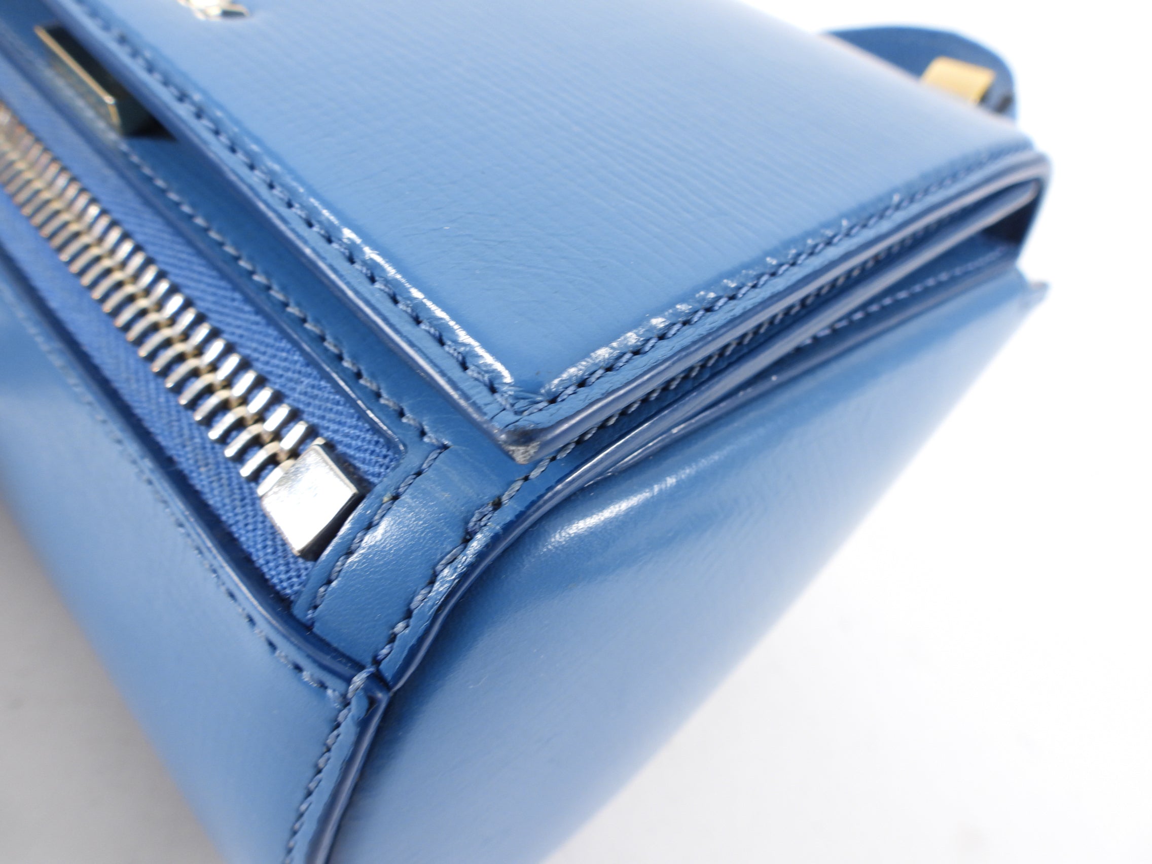 Givenchy Mini Pandora Box Blue Crossbody Bag