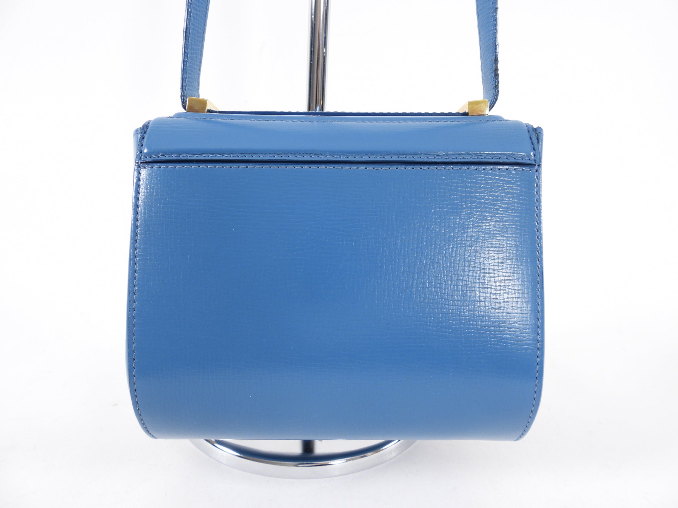 Givenchy Mini Pandora Box Blue Crossbody Bag
