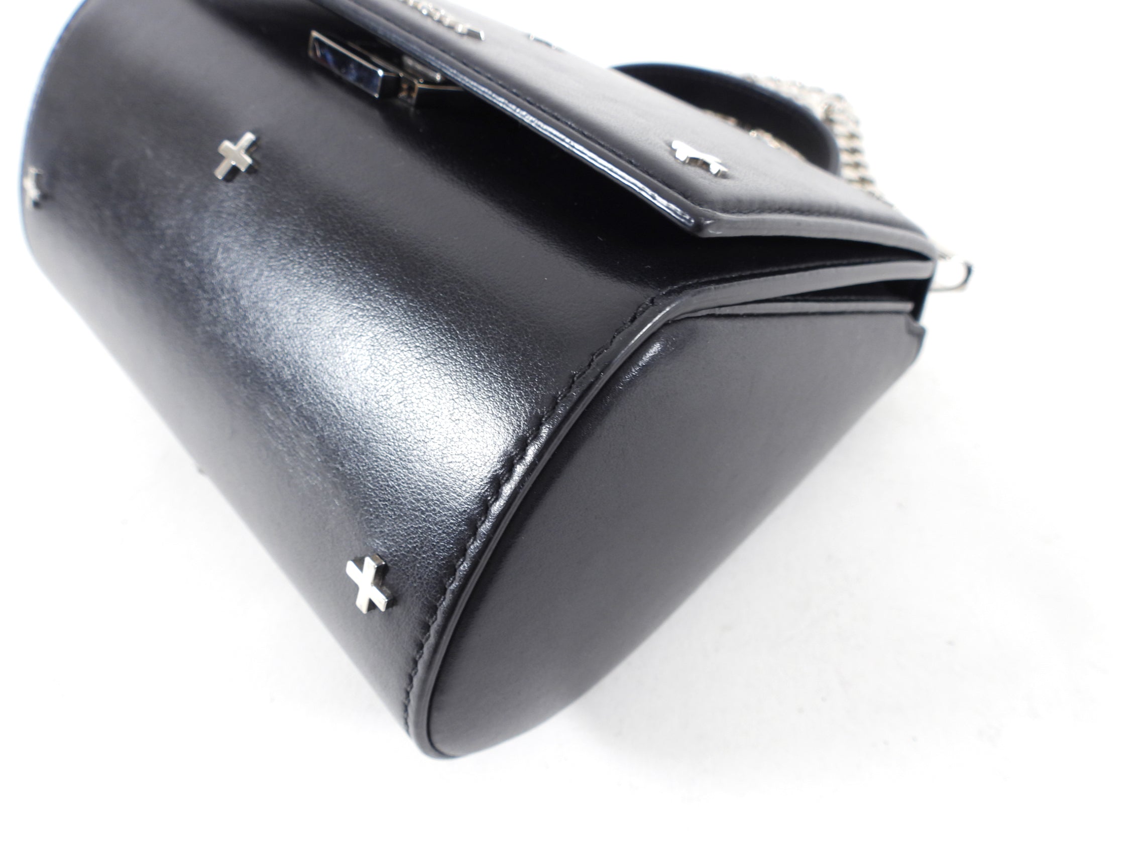 Givenchy Black Mini Pandora Box Chain Crossbody Bag