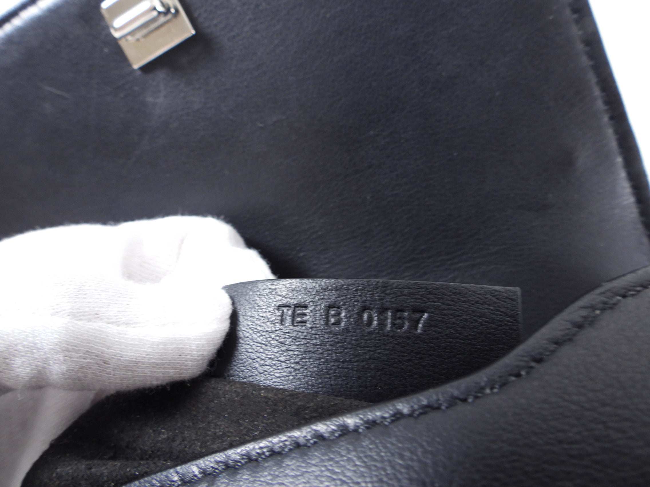 Givenchy Black Mini Pandora Box Chain Crossbody Bag