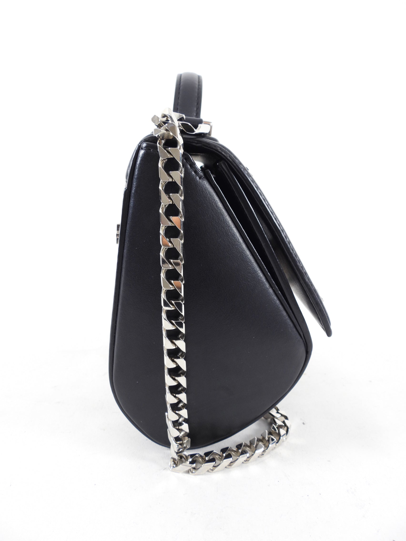Givenchy Black Mini Pandora Box Chain Crossbody Bag
