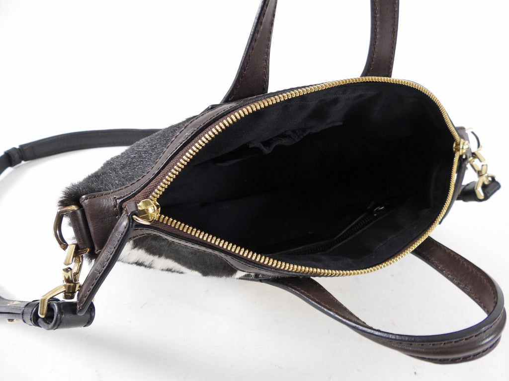 Givenchy Small Nightingale Dark Brown Pony Hair Bag