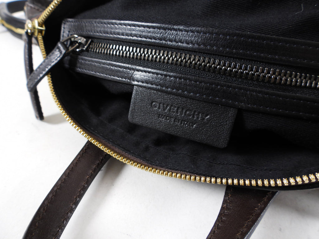 Givenchy Small Nightingale Dark Brown Pony Hair Bag