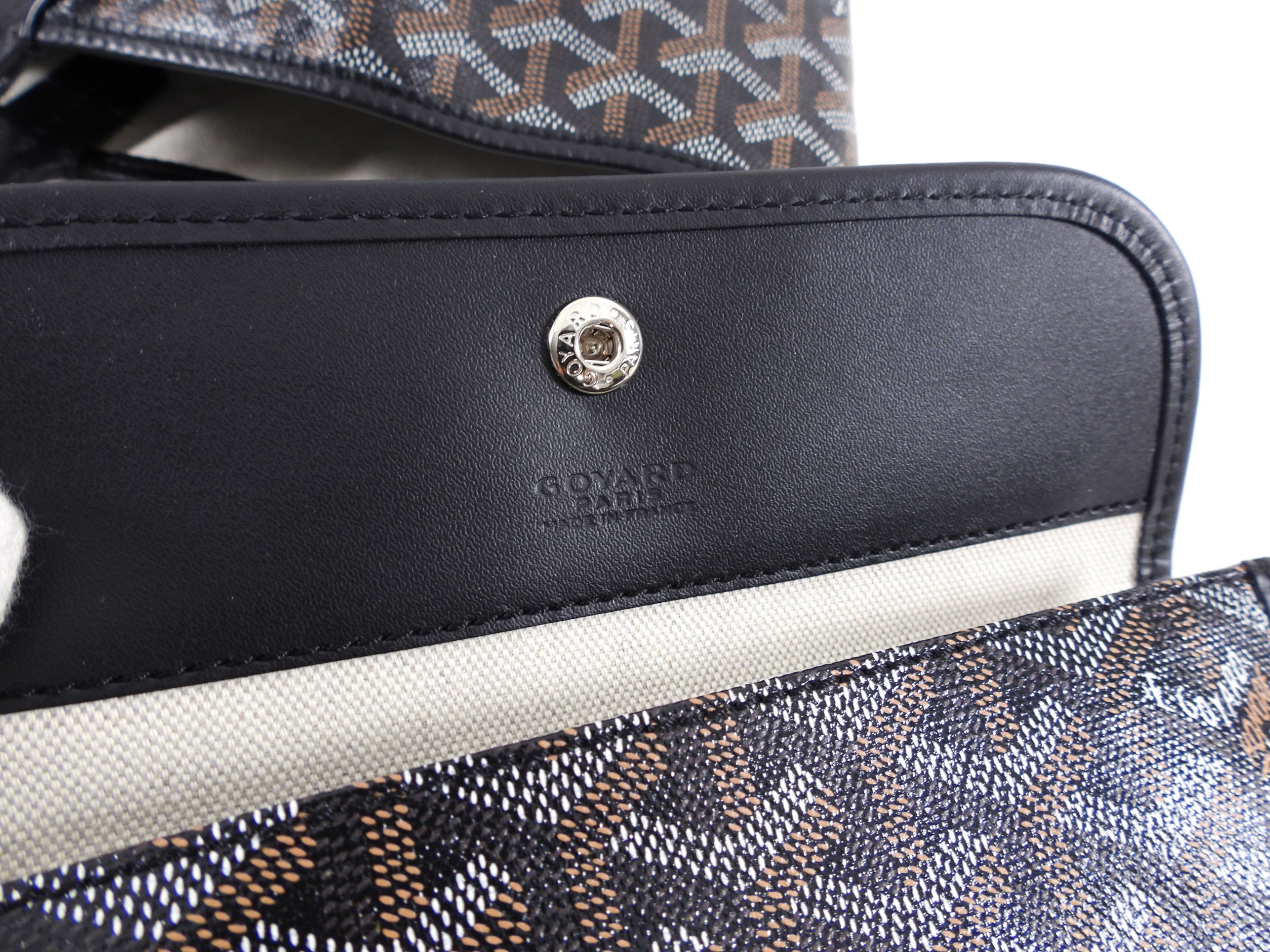 Goyard St. Louis Goyardine GM Tote Bag with Pouch