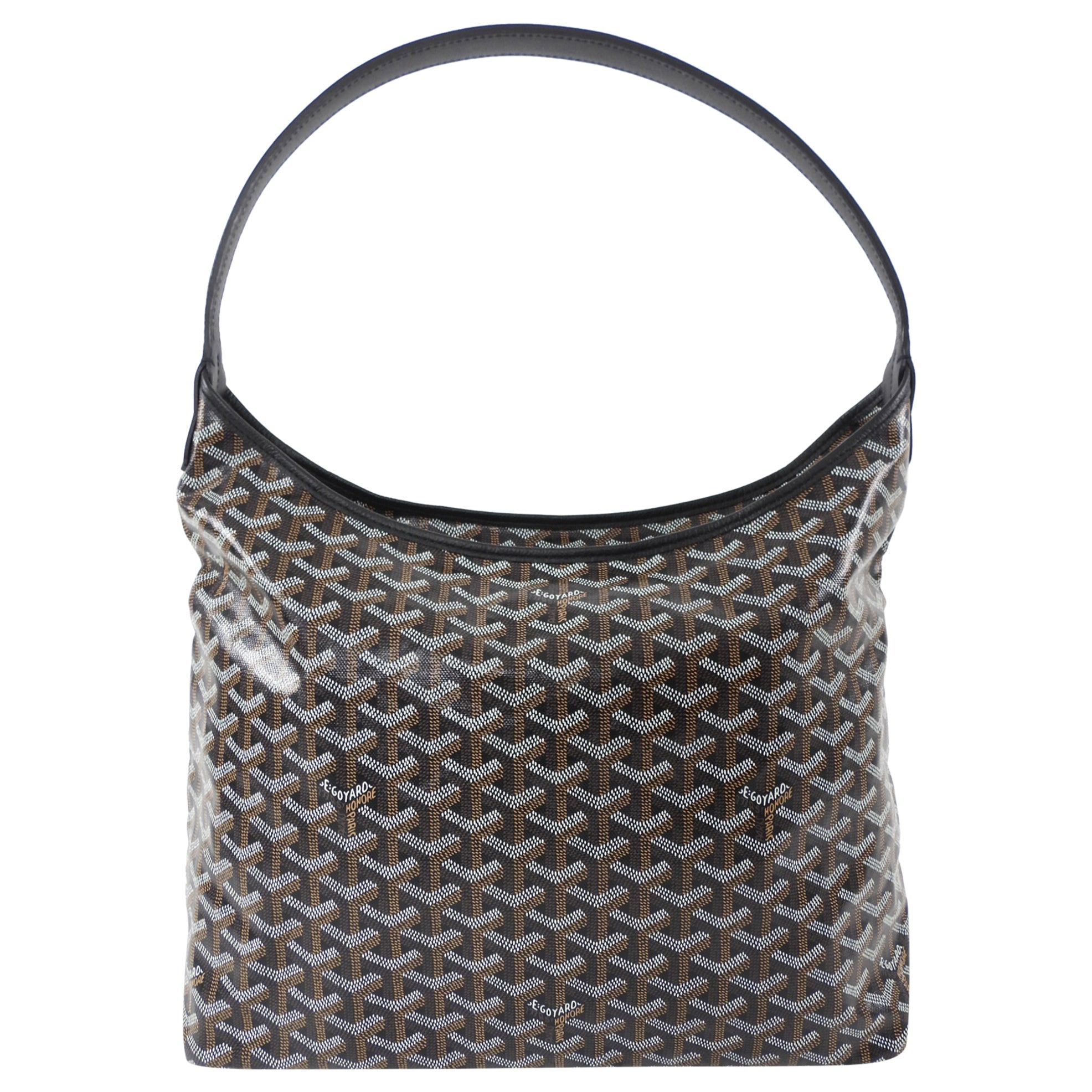 Goyard Black Goyardine Boheme Tote Bag