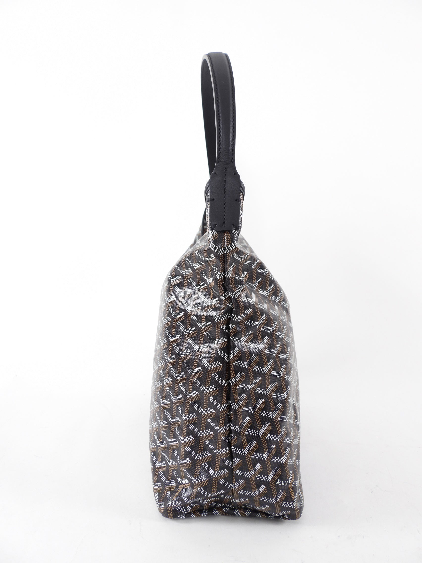 Goyard Black Goyardine Boheme Tote Bag