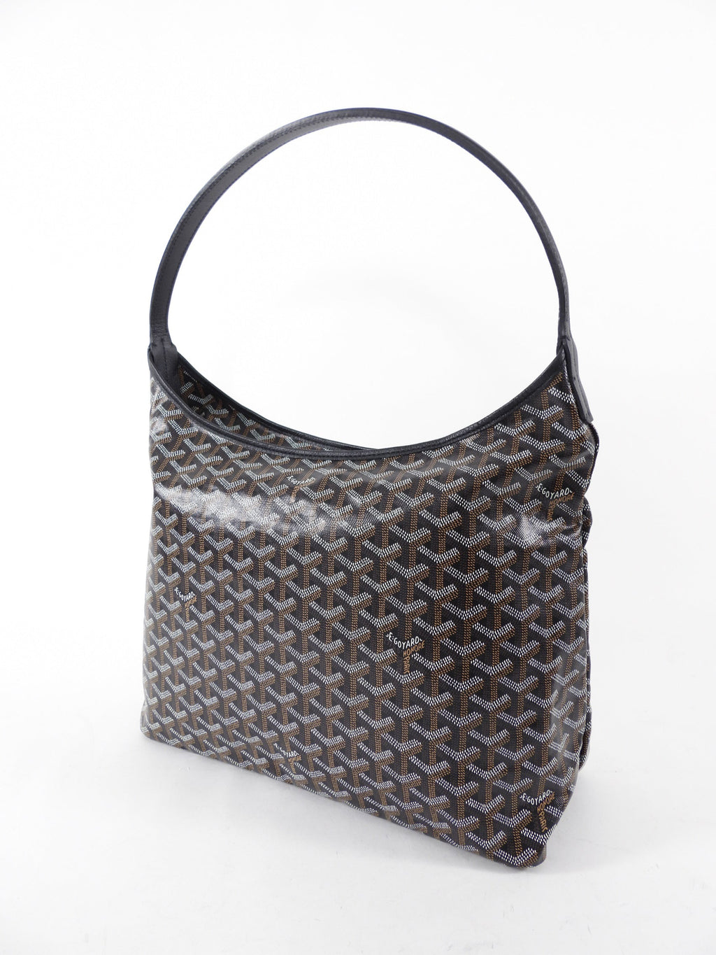 Goyard Black Goyardine Boheme Tote Bag