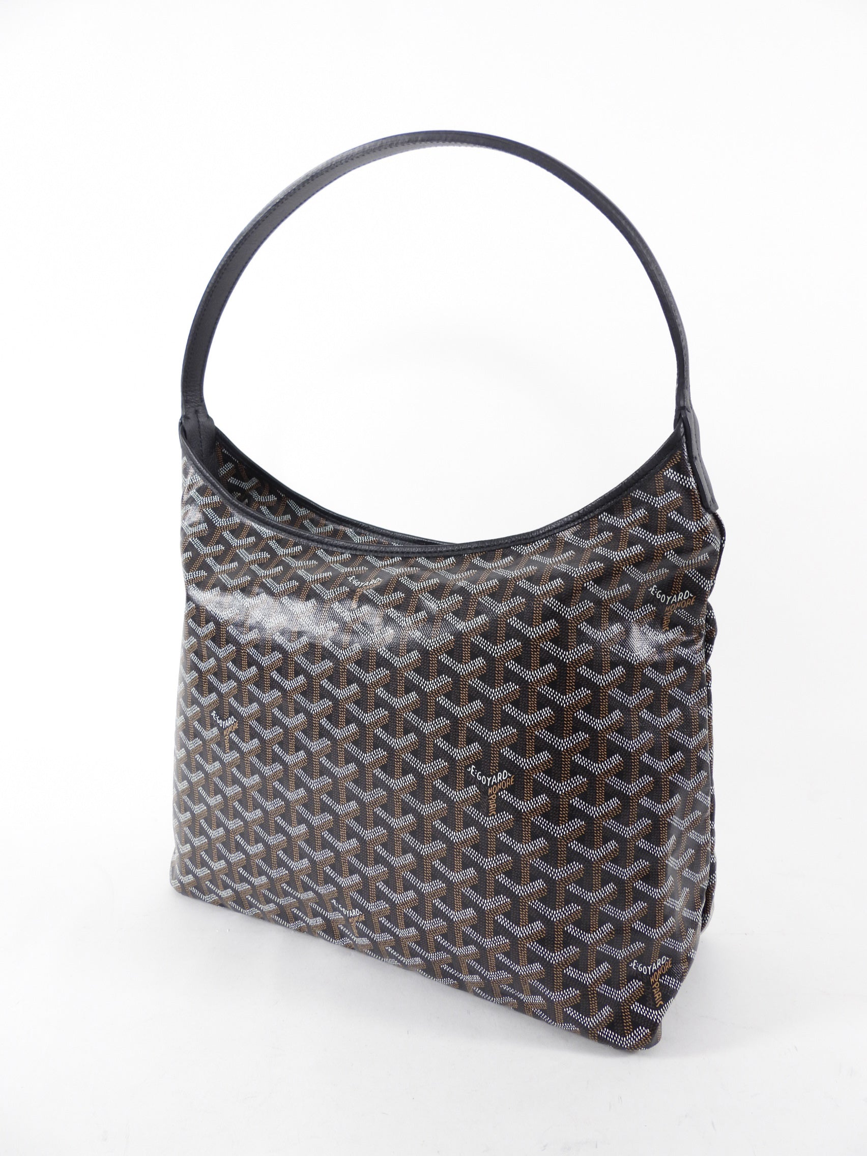 Goyard Black Goyardine Boheme Tote Bag